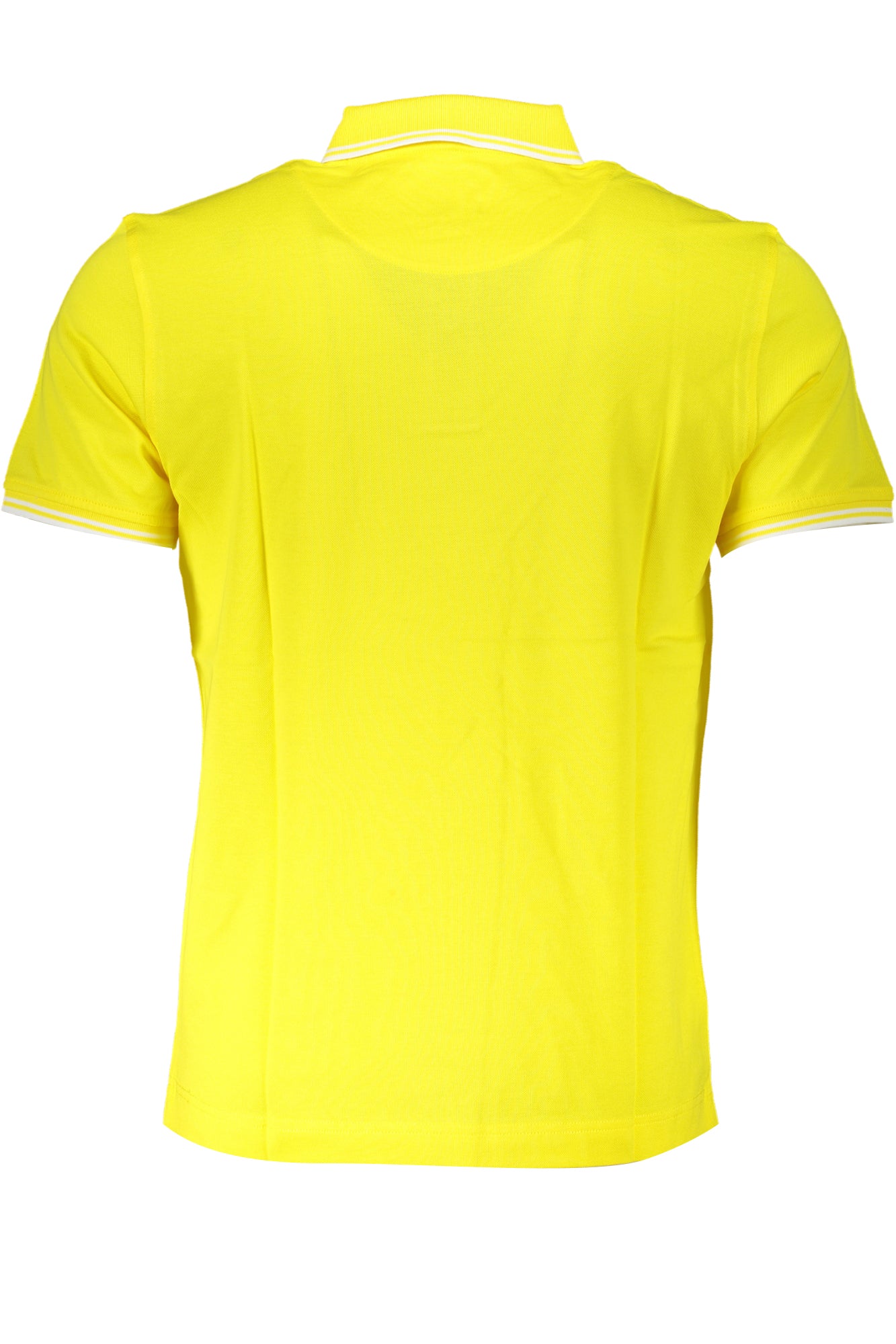 HARMONT & BLAINE YELLOW MEN'S SHORT SLEEVED POLO SHIRT