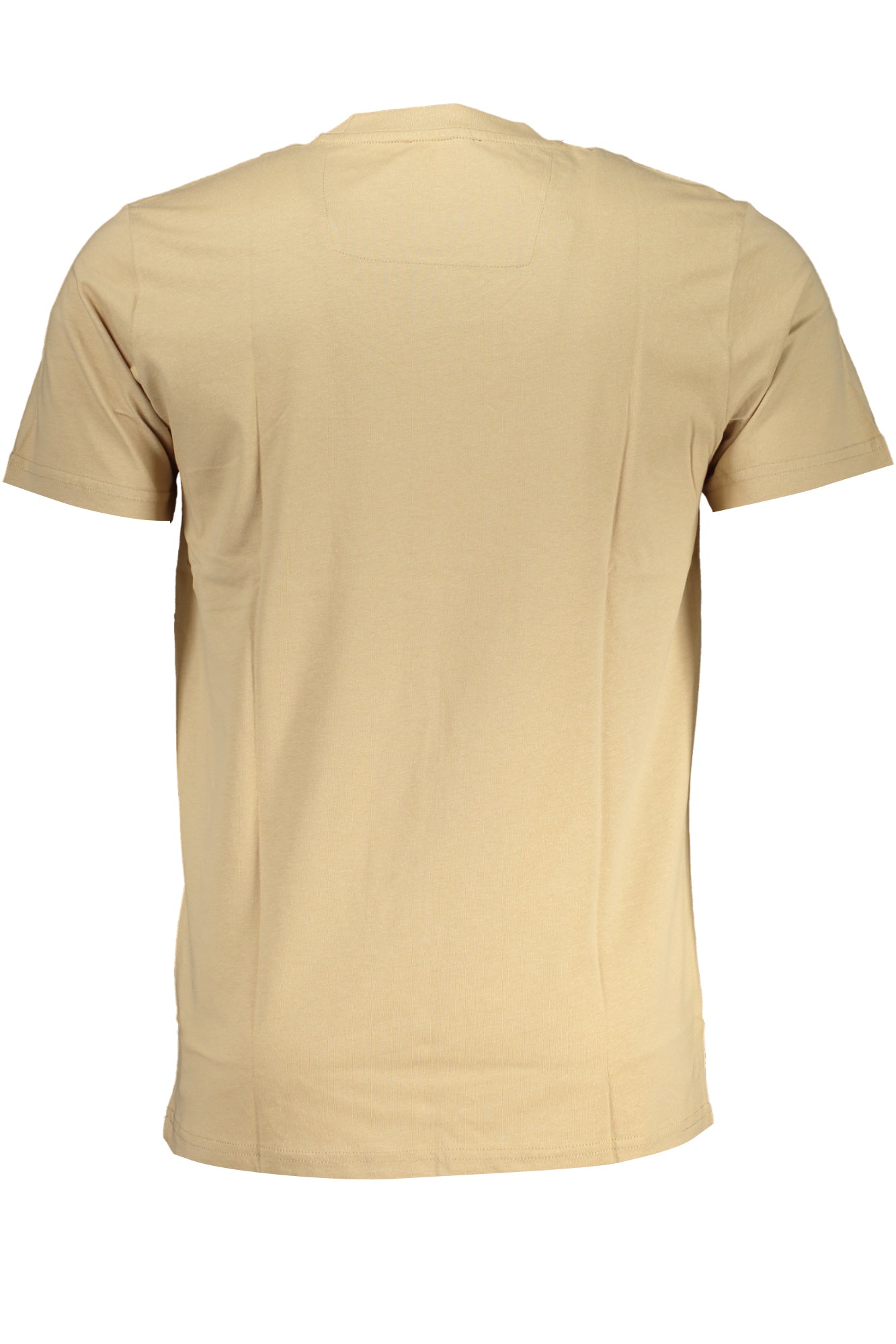 CAVALLI CLASS MEN'S SHORT SLEEVED T-SHIRT BEIGE