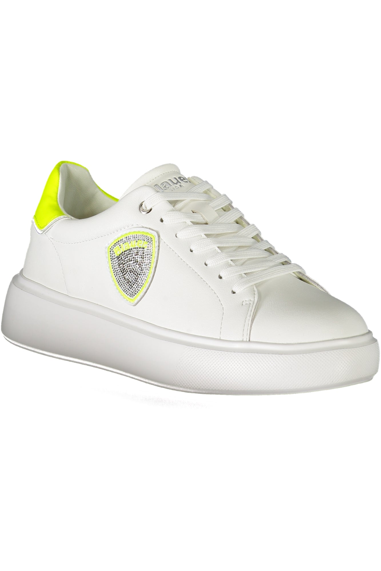 BLAUER WHITE WOMEN'S SPORTS SHOES