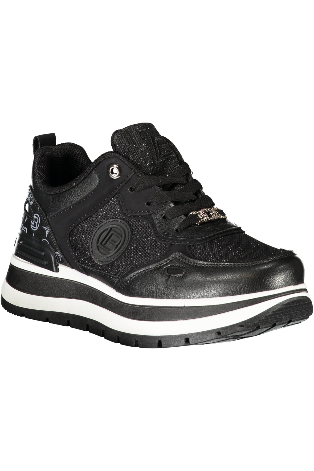 LAURA BIAGIOTTI WOMEN'S BLACK SPORTS SHOES