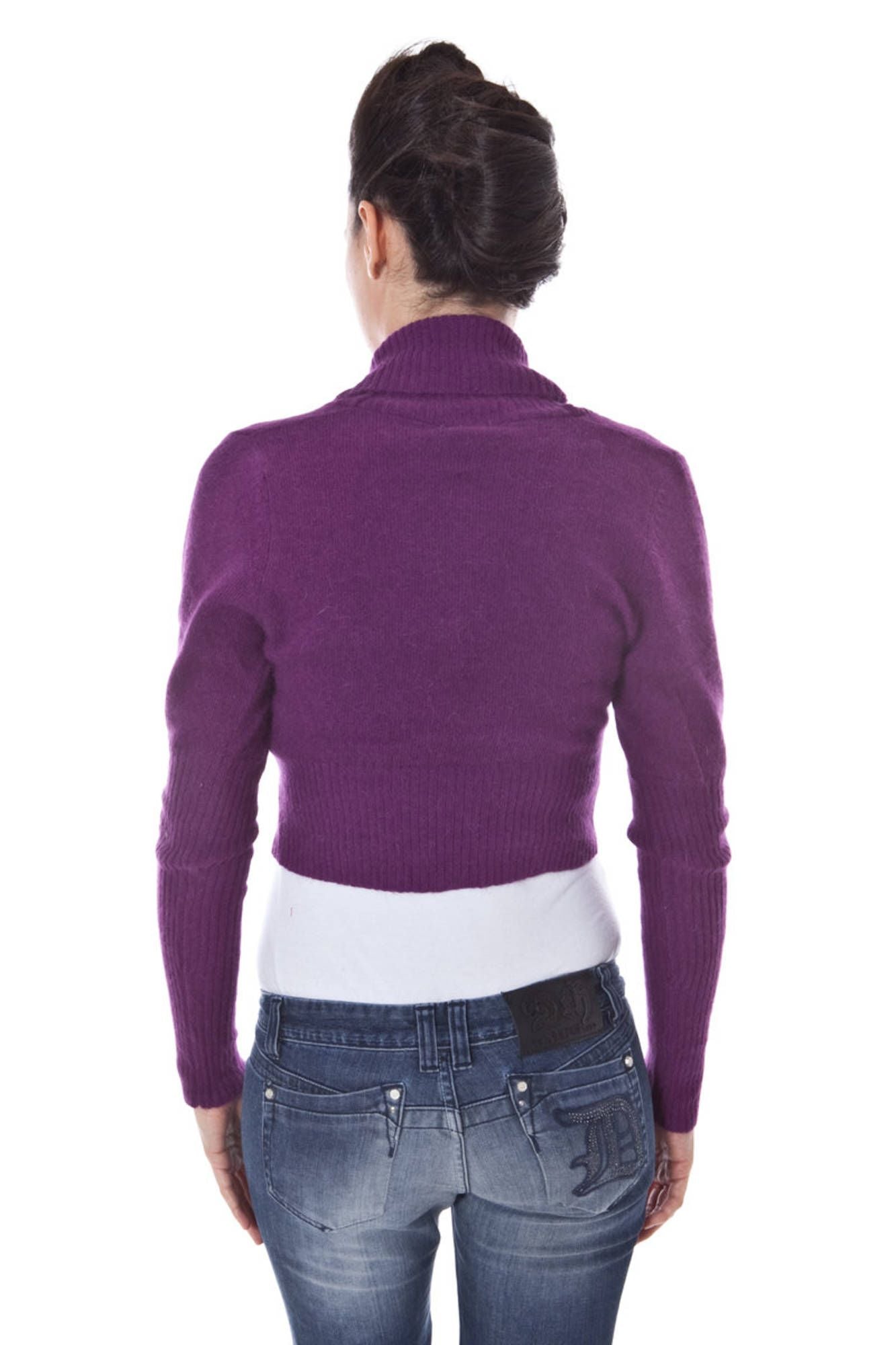 DATCH SHRUG LONG SLEEVES PURPLE WOMAN