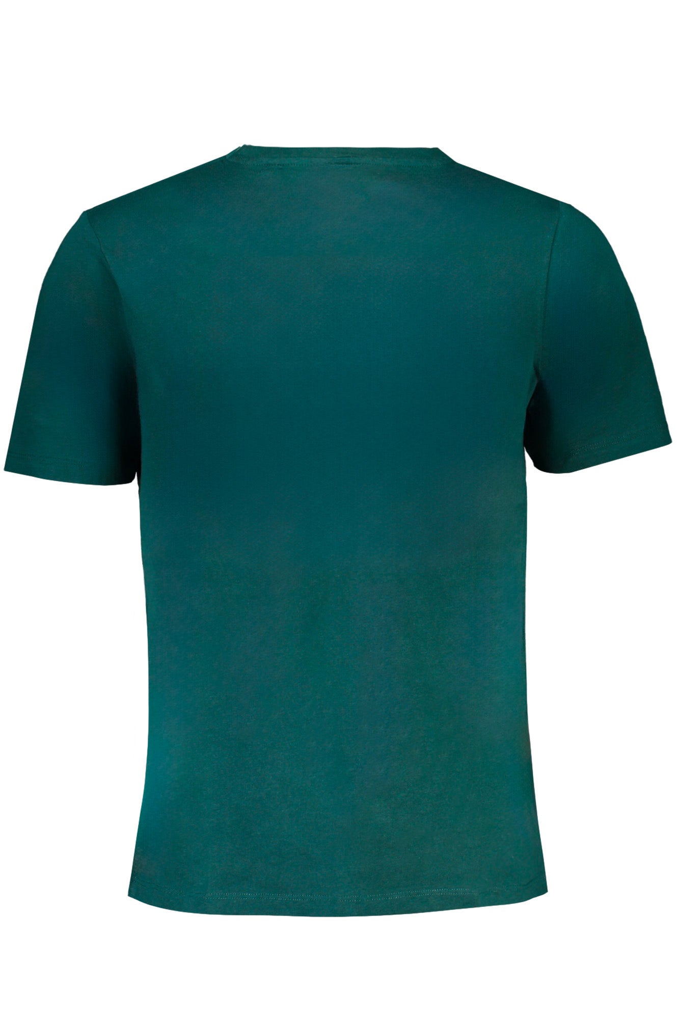GIAN MARCO VENTURI GREEN MEN'S SHORT SLEEVED T-SHIRT