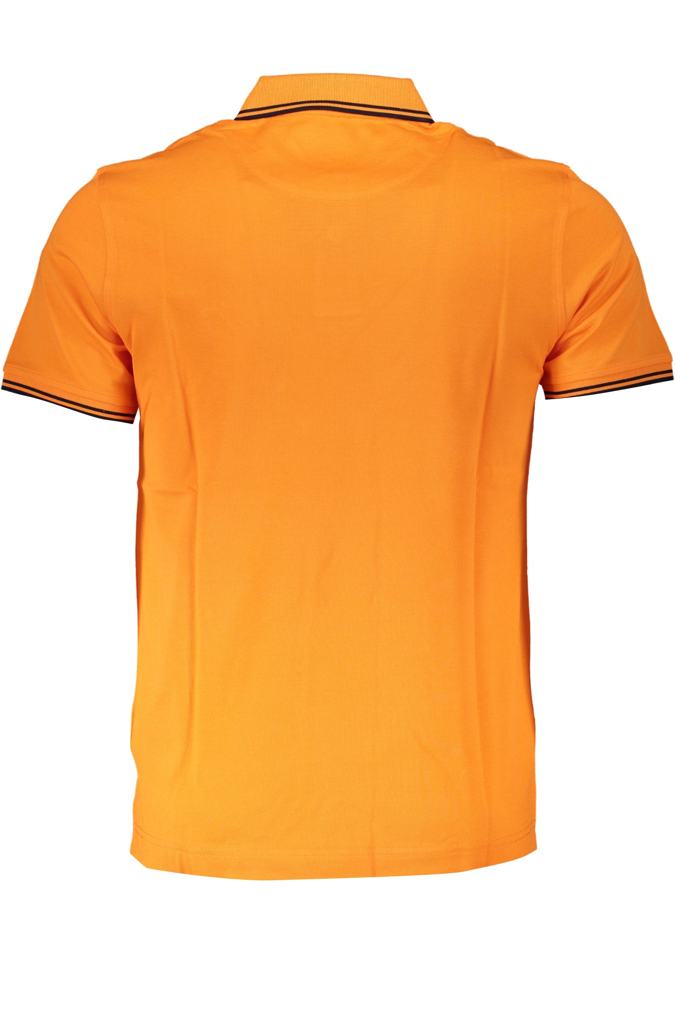 HARMONT & BLAINE MEN'S ORANGE SHORT SLEEVED POLO SHIRT