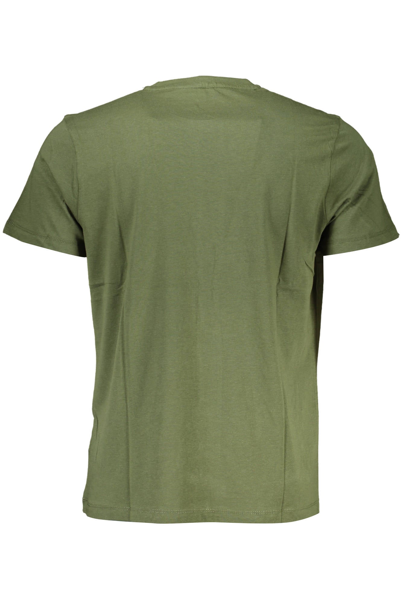 GIAN MARCO VENTURI MEN'S SHORT SLEEVED T-SHIRT GREEN