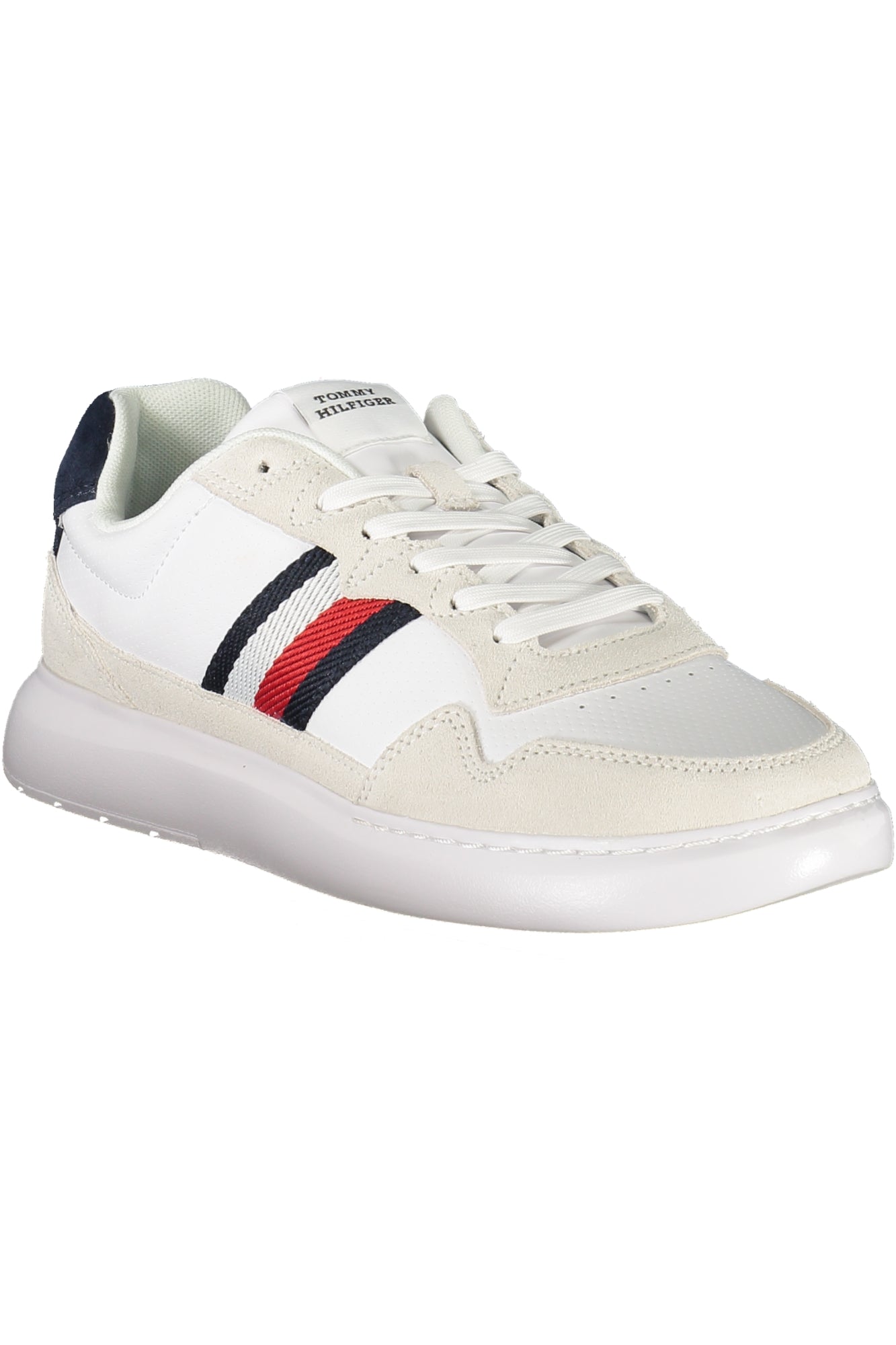 TOMMY HILFIGER MEN'S SPORTS SHOES WHITE