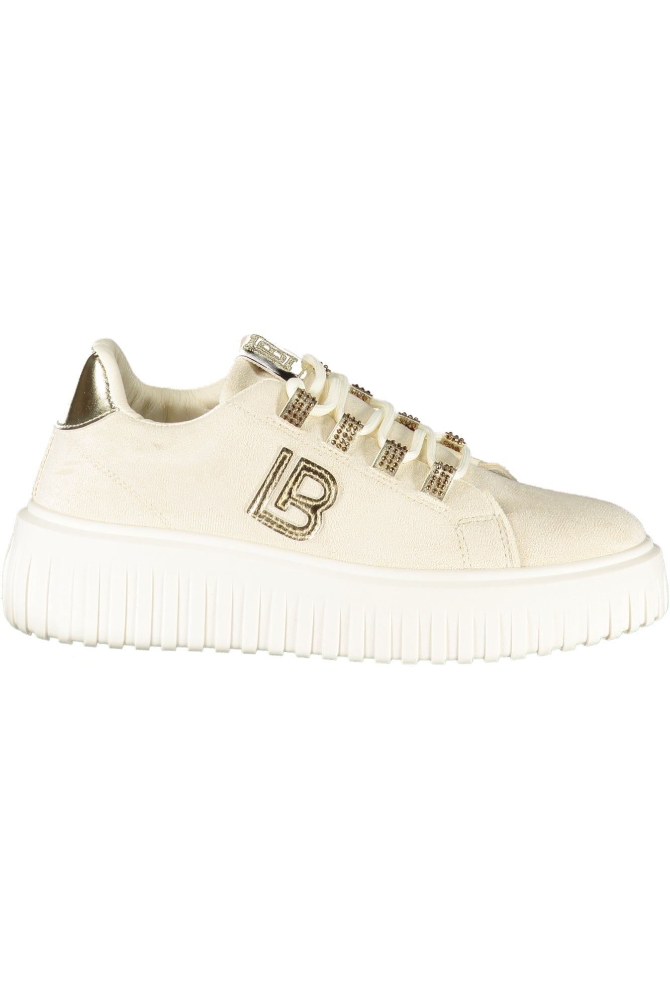 LAURA BIAGIOTTI WOMEN'S BEIGE SPORTS SHOES