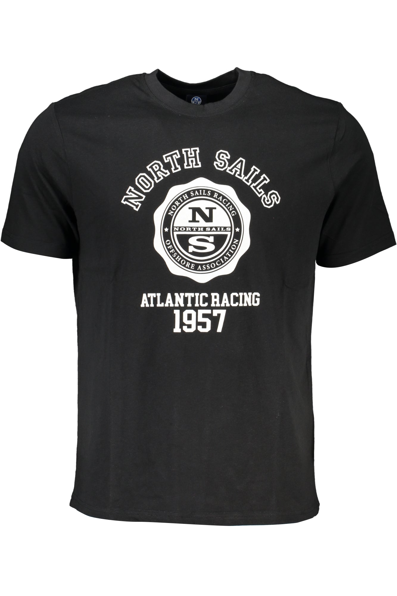 NORTH SAILS MEN'S SHORT SLEEVE T-SHIRT BLACK
