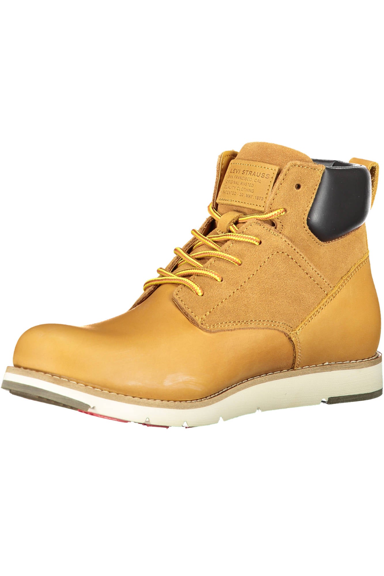 LEVI'S MEN'S BEIGE BOOTS SHOES
