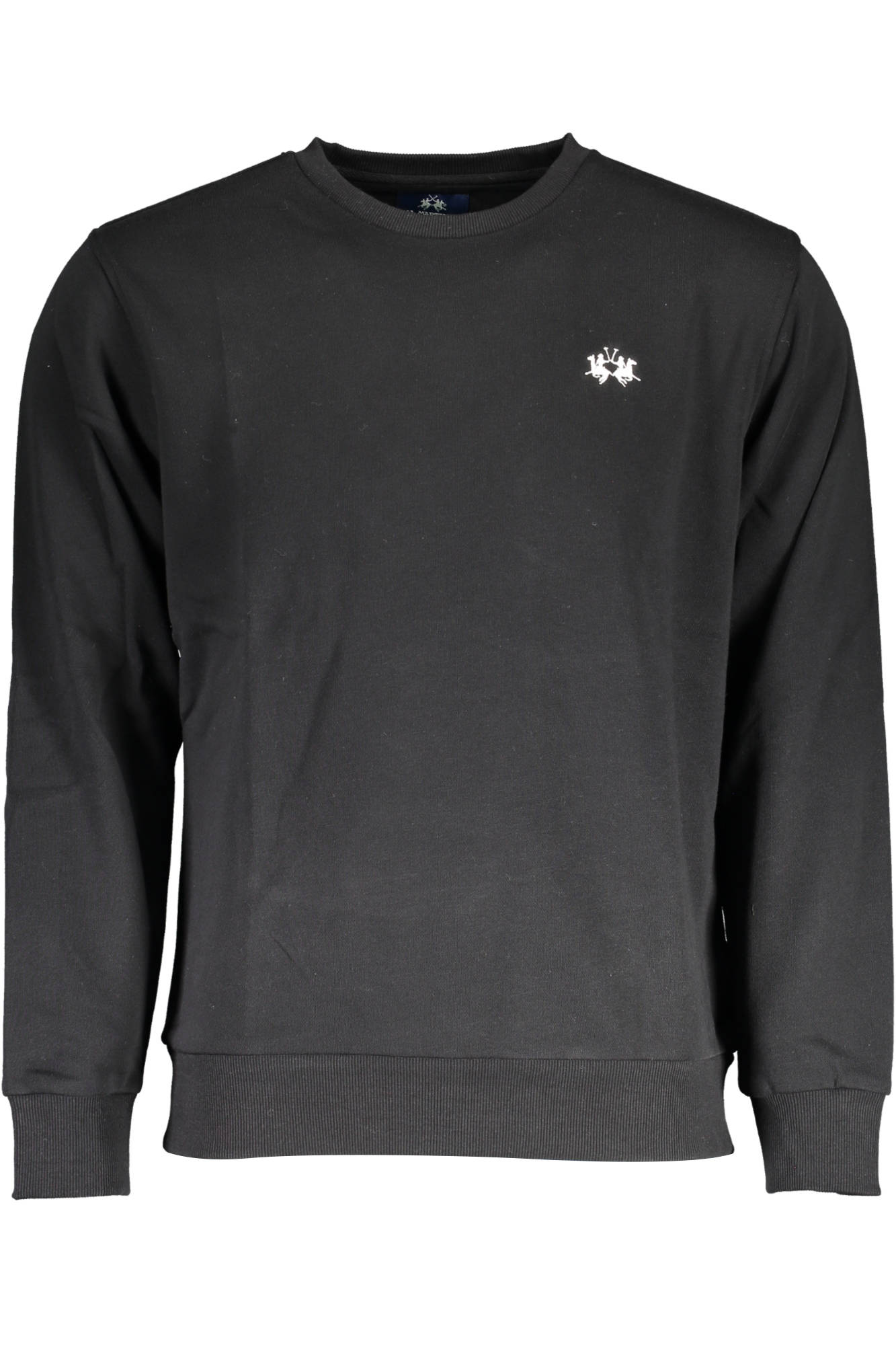 LA MARTINA SWEATSHIRT WITHOUT ZIP BLACK MAN