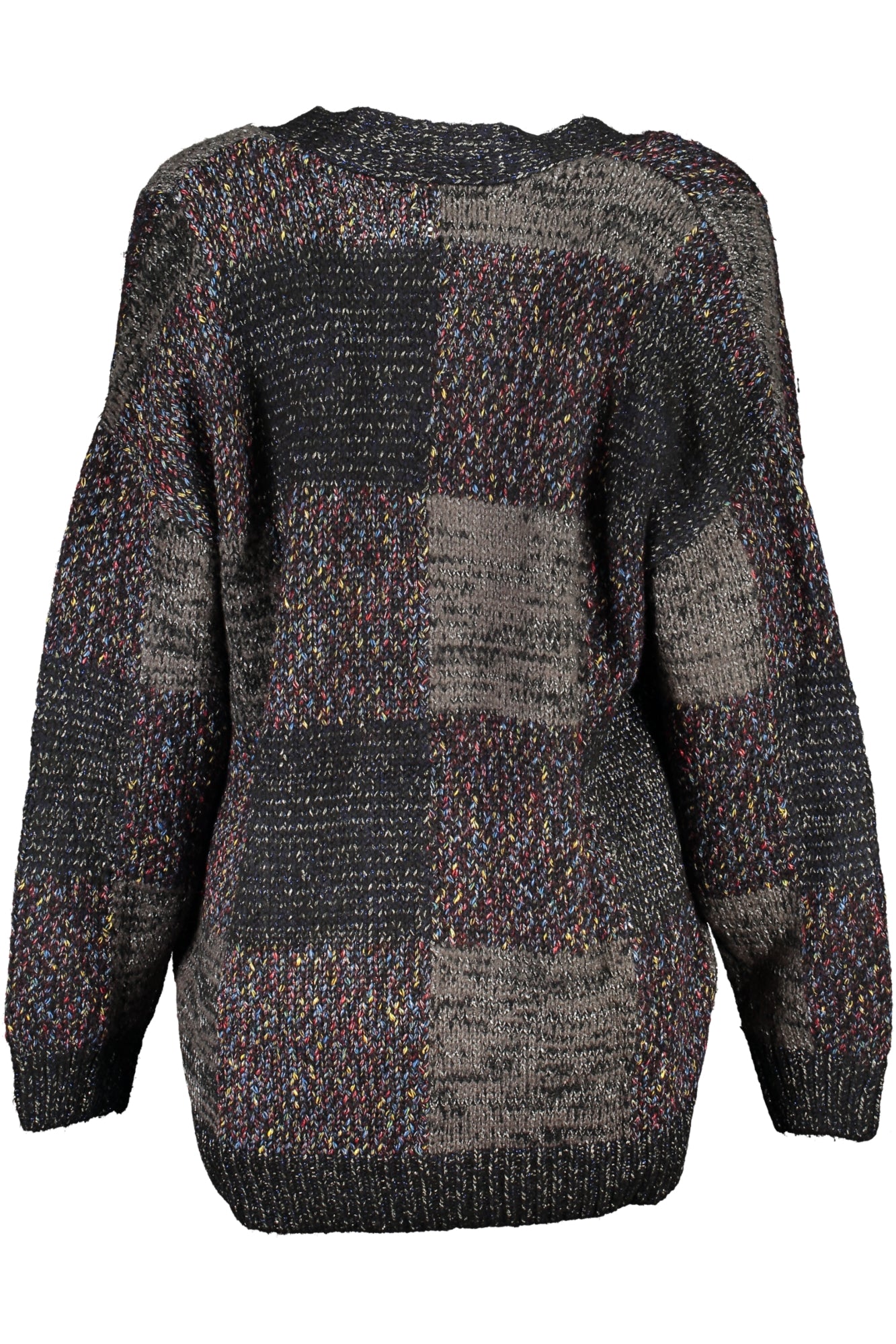 DESIGUAL BLACK WOMEN'S CARDIGAN