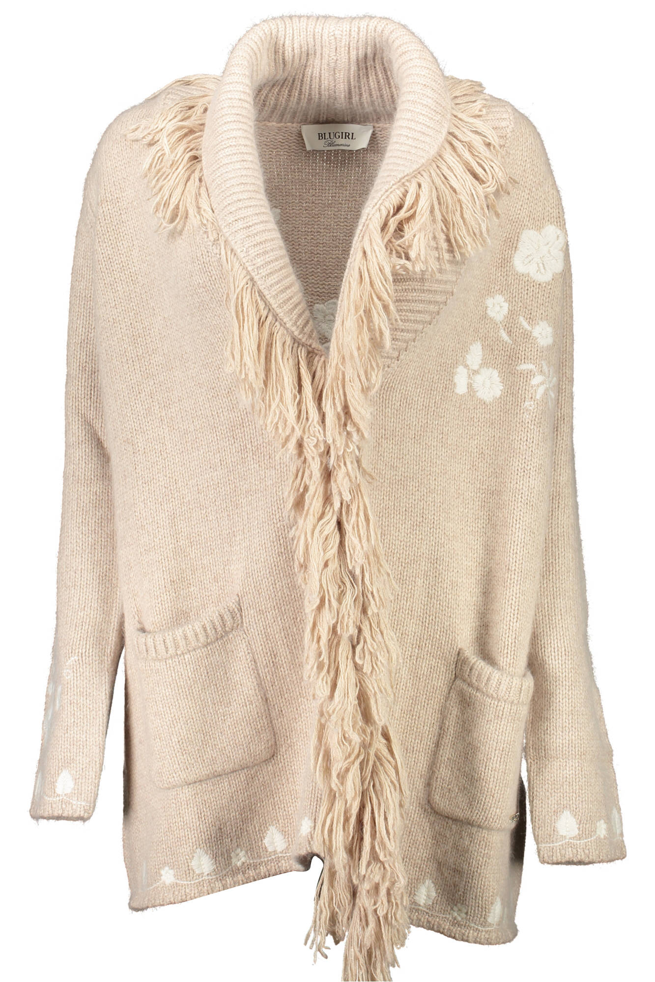 BLUGIRL BEIGE WOMAN CARDIGAN