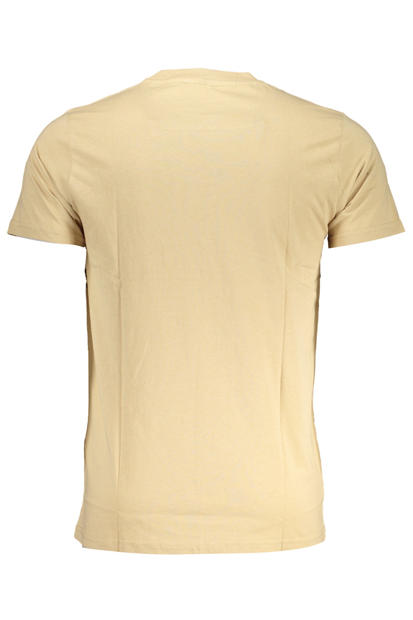 CAVALLI CLASS MEN'S SHORT SLEEVED T-SHIRT BEIGE