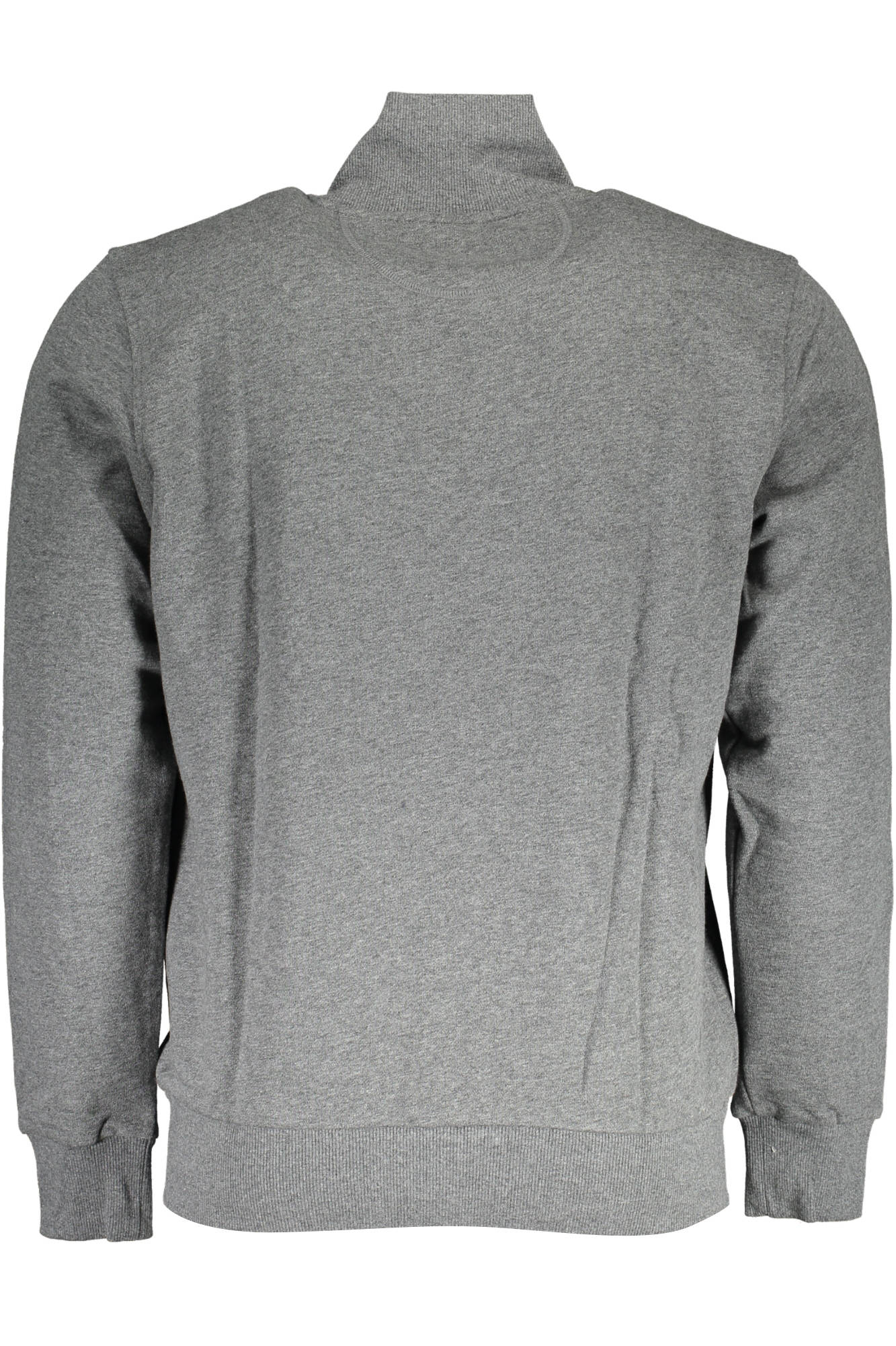 LA MARTINA MEN'S GRAY ZIPPED SWEATSHIRT