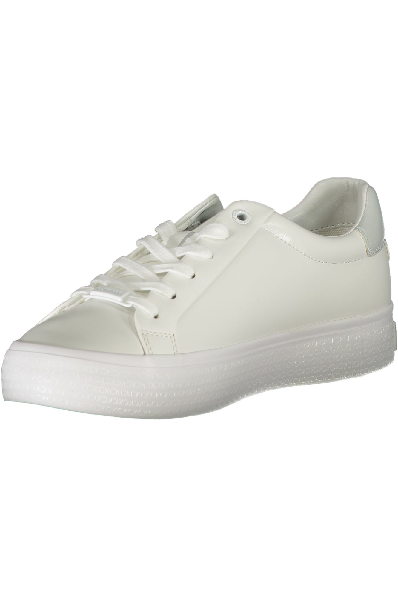 CALVIN KLEIN WHITE WOMEN'S SPORTS SHOES