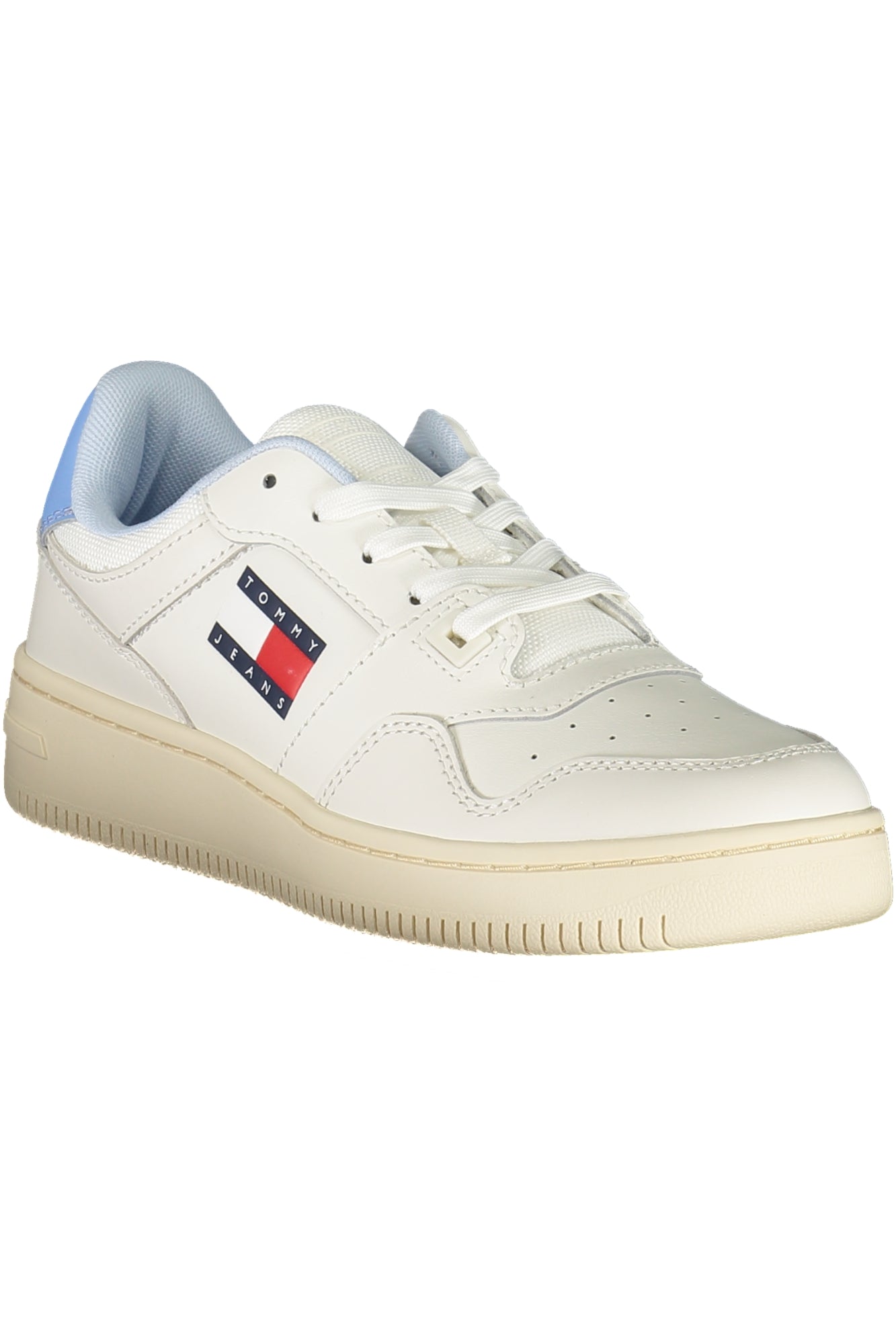 TOMMY HILFIGER WHITE WOMEN'S SPORTS SHOES