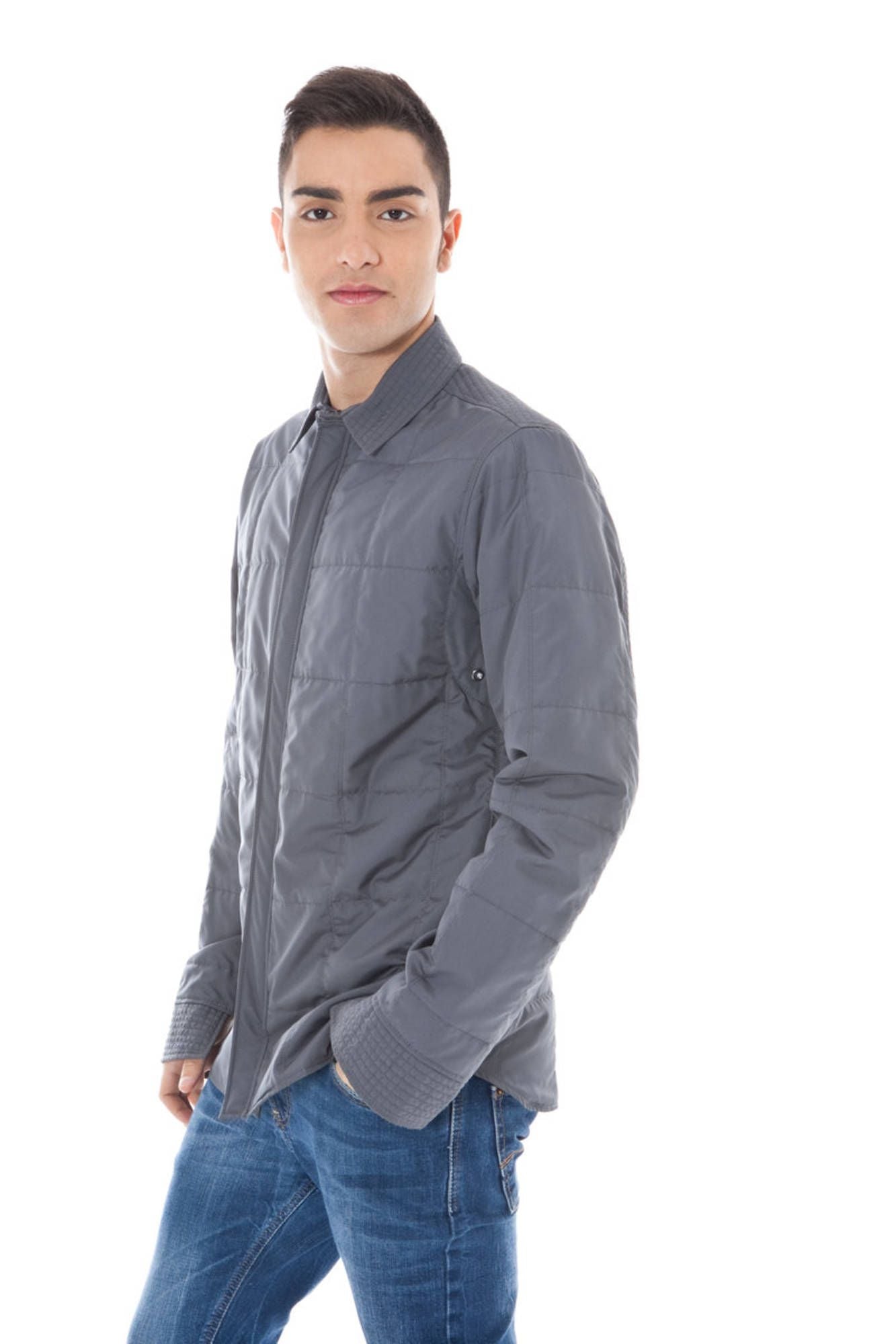 CALVIN KLEIN MEN'S SPORT JACKET GRAY