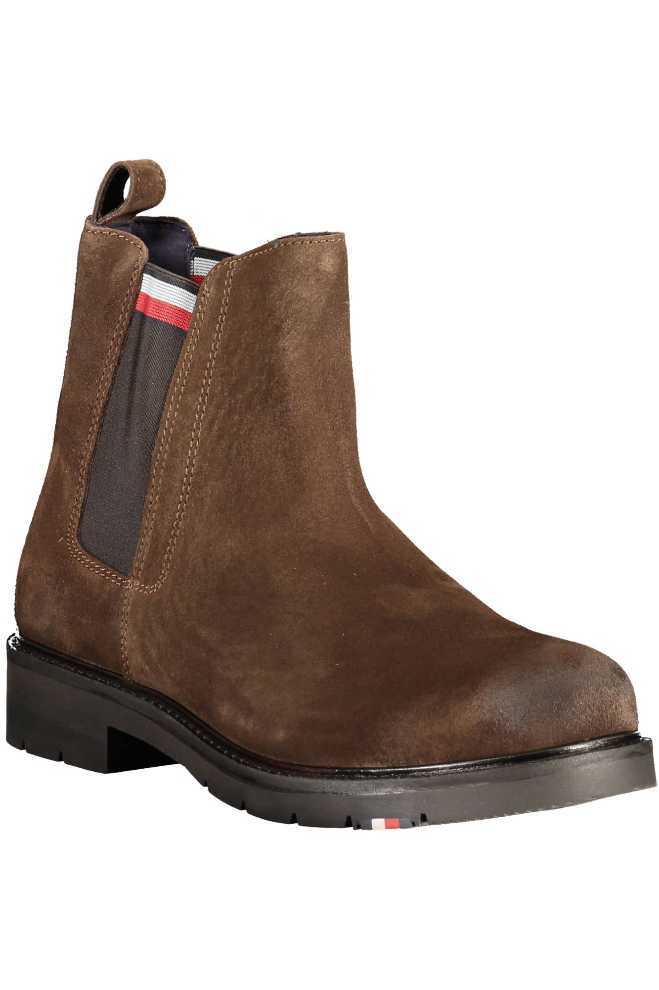 TOMMY HILFIGER BROWN MEN'S BOOTS SHOES
