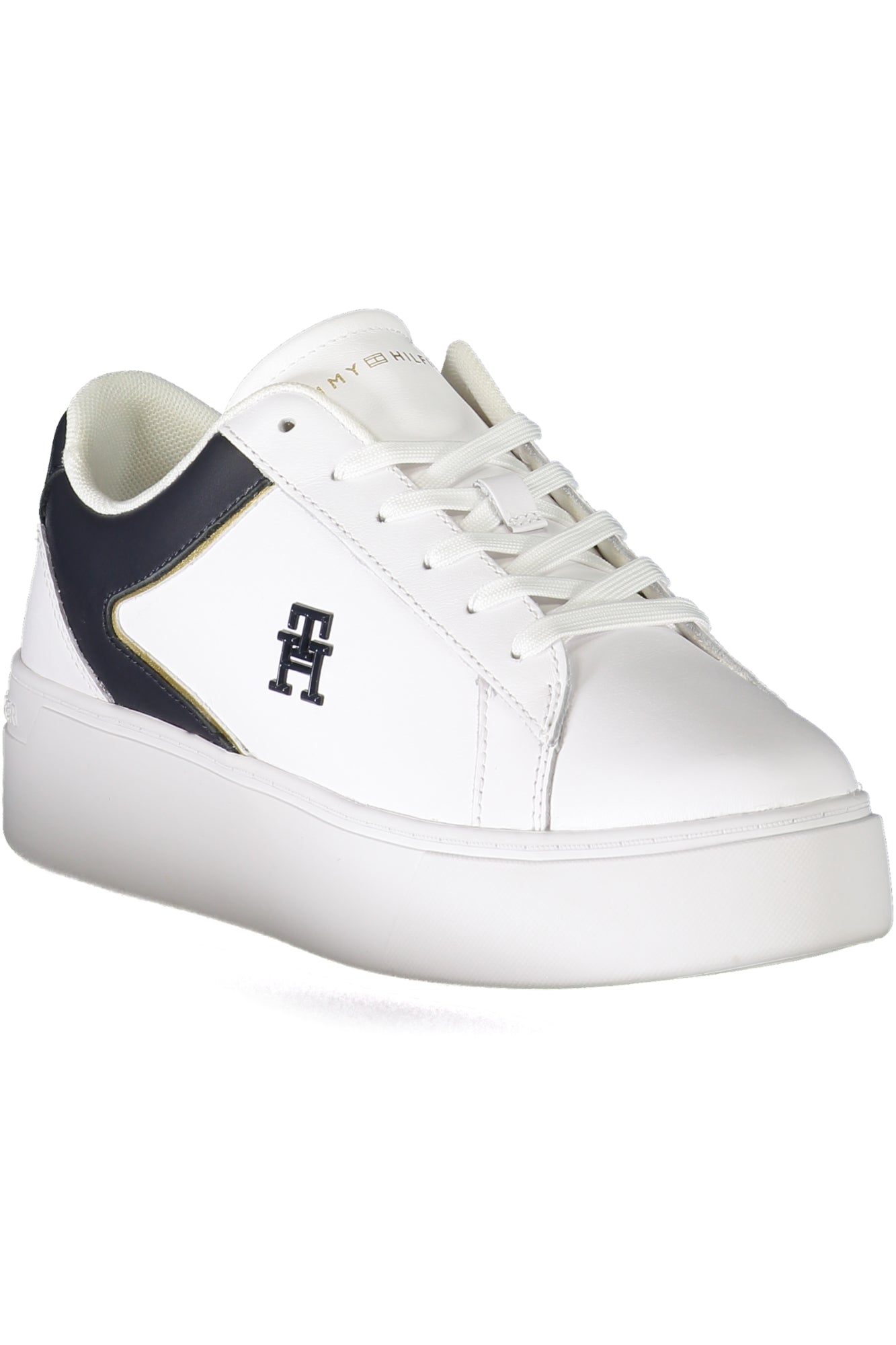 TOMMY HILFIGER WHITE WOMEN'S SPORTS SHOES