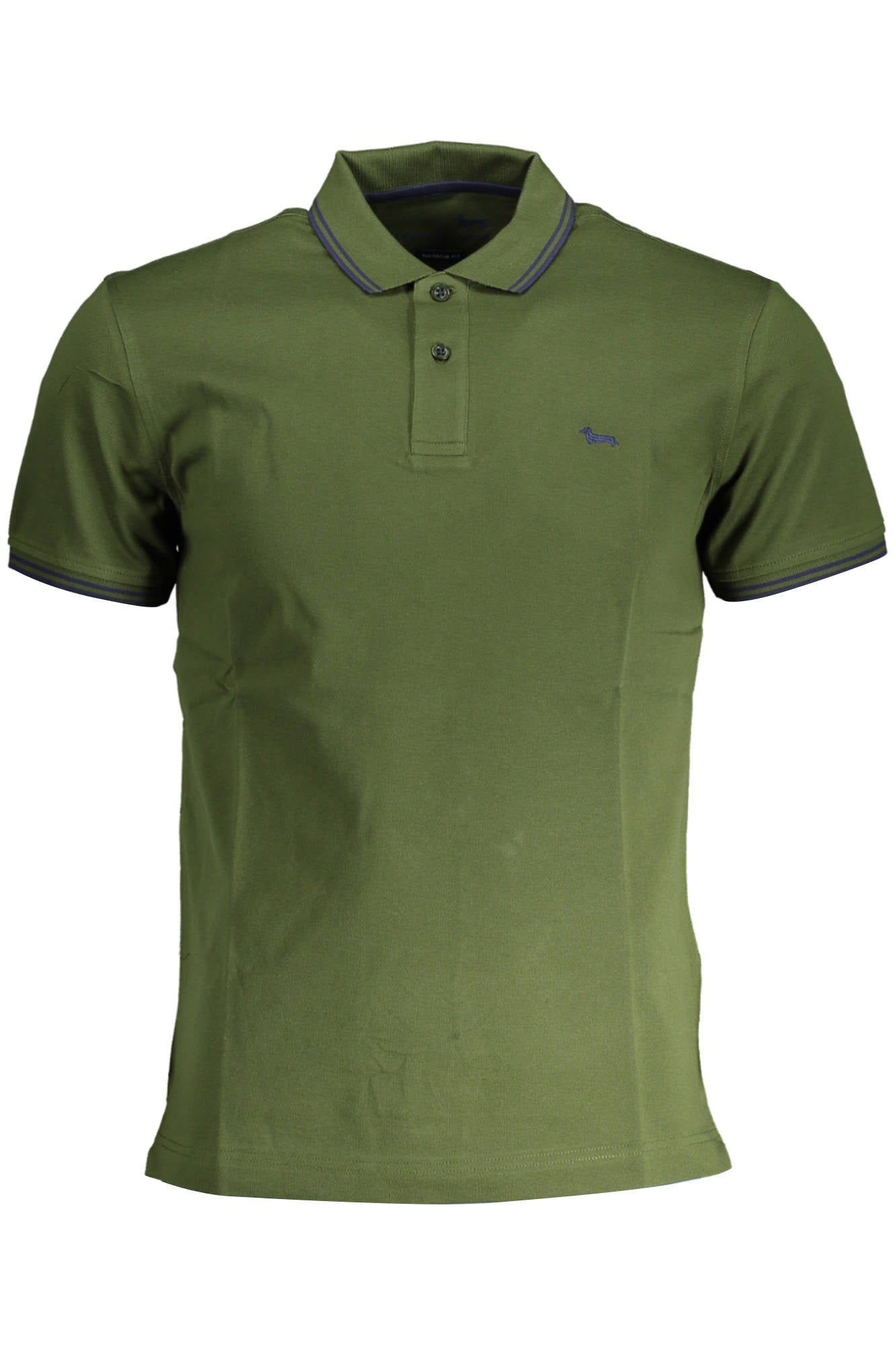 HARMONT & BLAINE POLO SHORT SLEEVE MAN GREEN