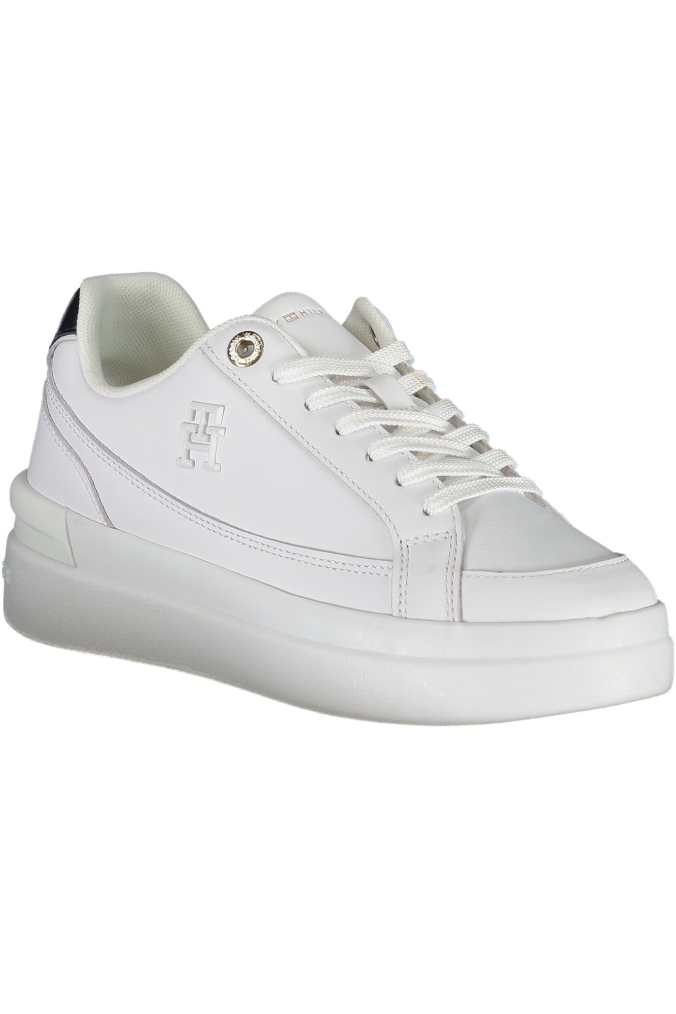 TOMMY HILFIGER WHITE WOMEN'S SPORTS SHOES