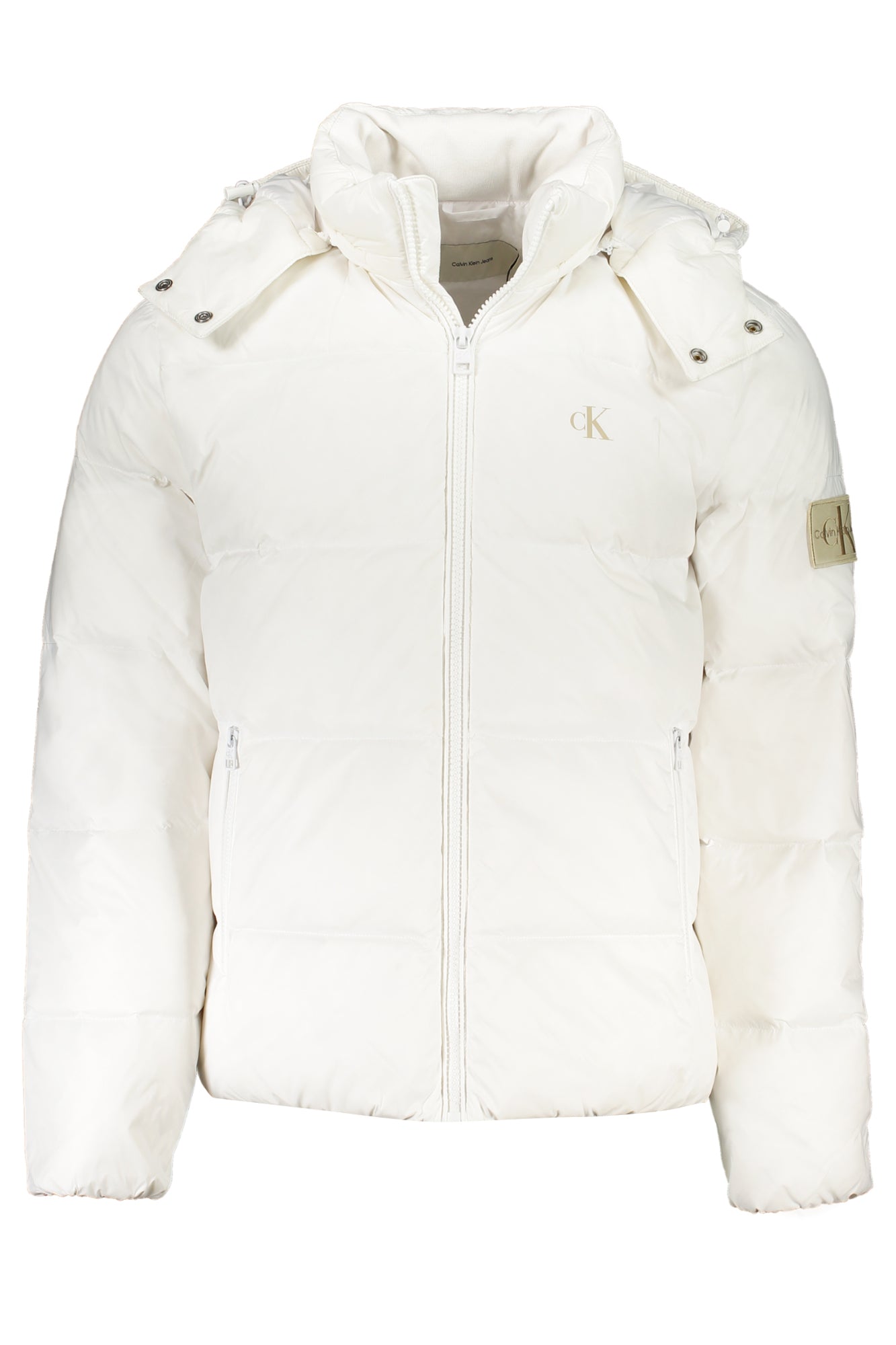 CALVIN KLEIN MEN'S WHITE JACKET