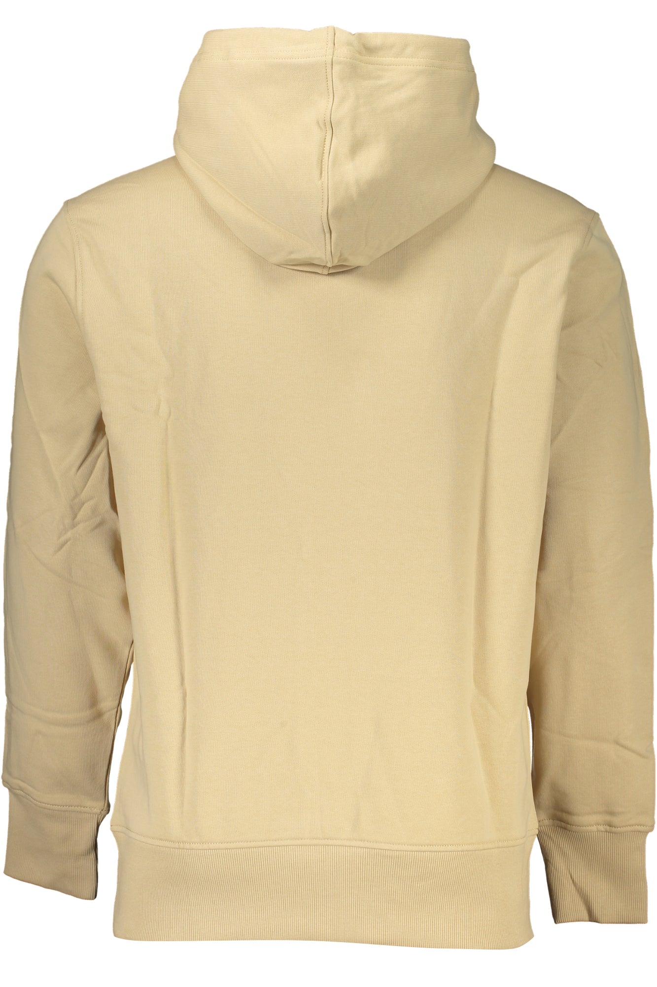 CALVIN KLEIN MEN'S BEIGE ZIPLESS SWEATSHIRT