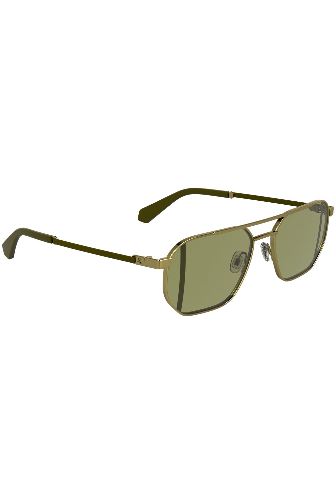 CALVIN KLEIN MEN'S SUNGLASSES GOLD