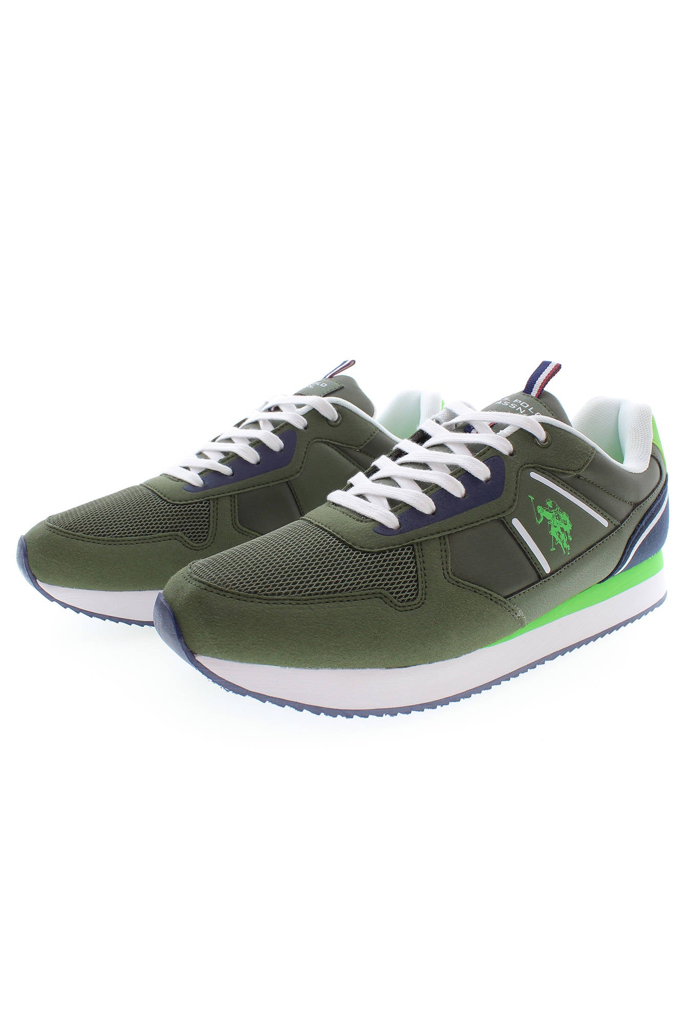 US POLO BEST PRICE MEN'S SPORTS FOOTWEAR GREEN