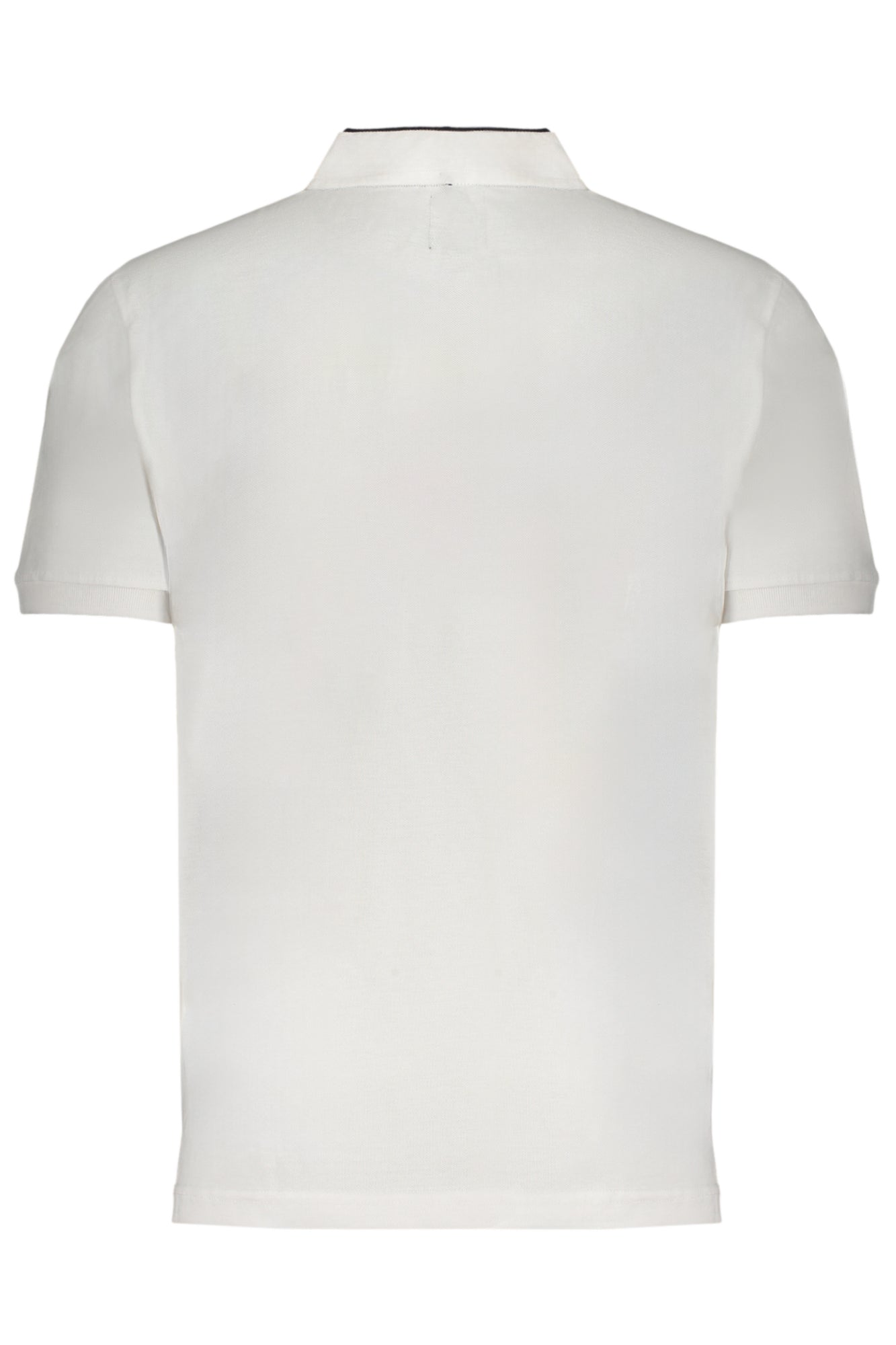 GIAN MARCO VENTURI MEN'S WHITE SHORT SLEEVED POLO SHIRT