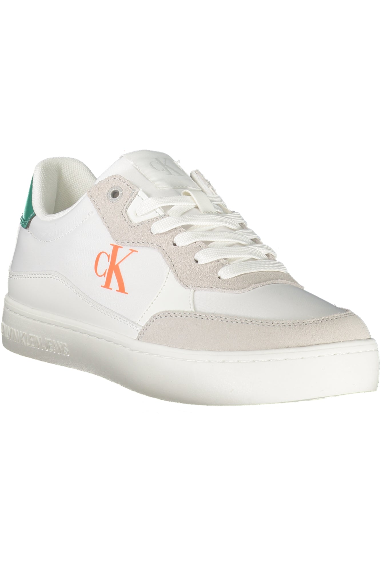 CALVIN KLEIN MEN'S WHITE SPORTS SHOES