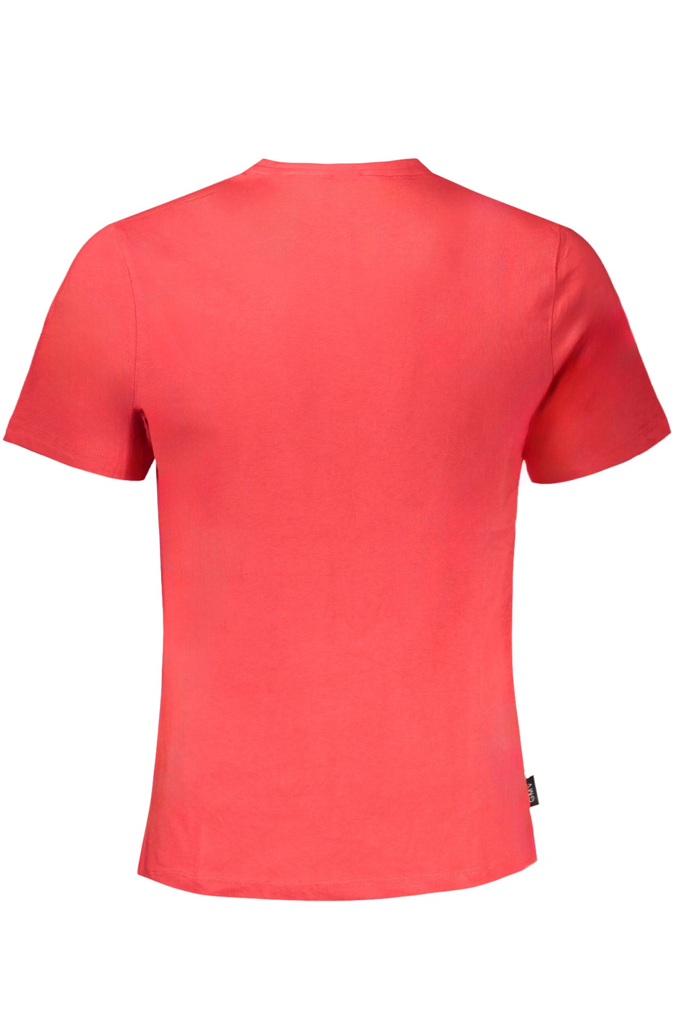 GIAN MARCO VENTURI MEN'S RED SHORT SLEEVE T-SHIRT