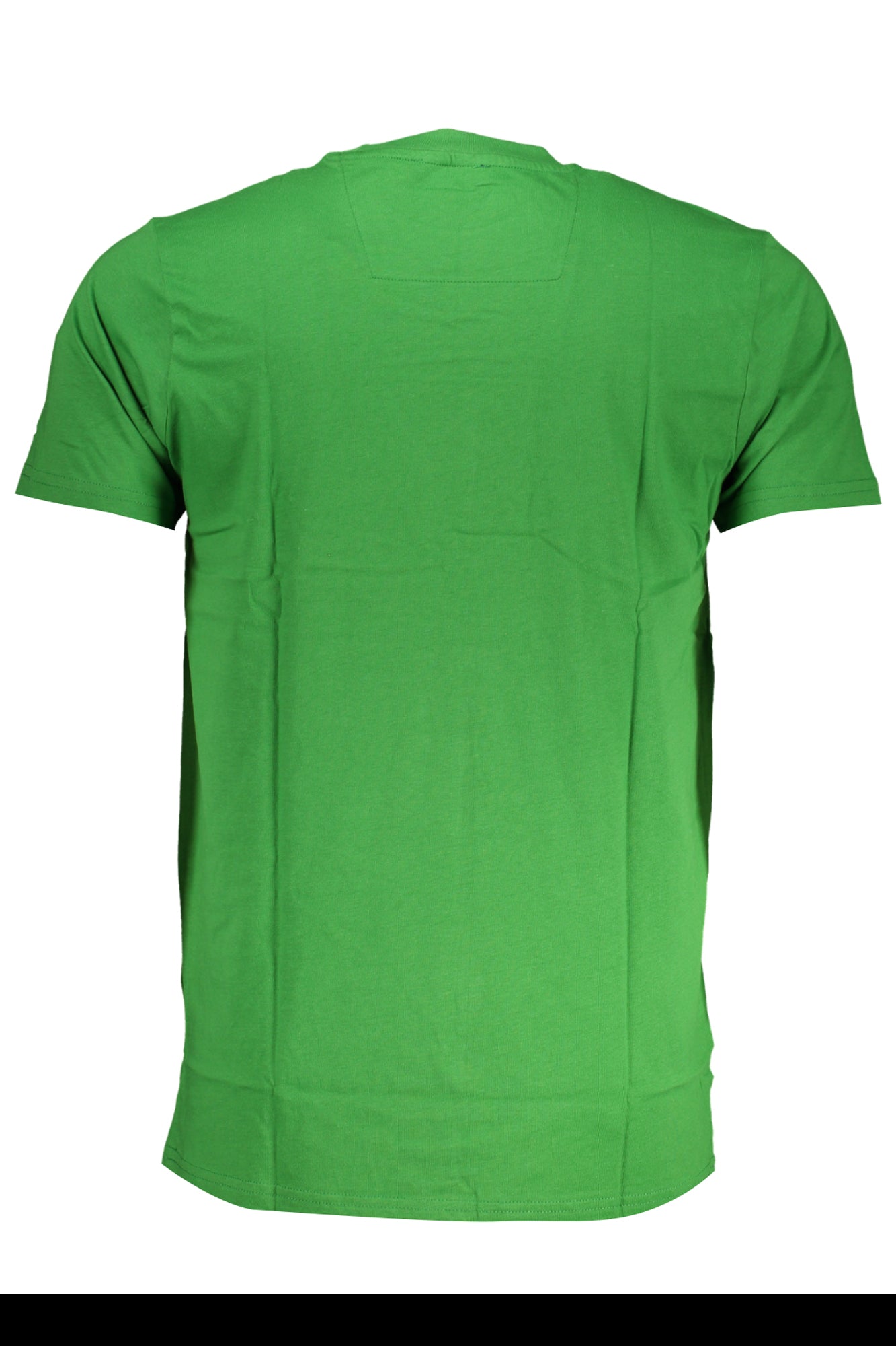 CAVALLI CLASS GREEN MEN'S SHORT SLEEVED T-SHIRT