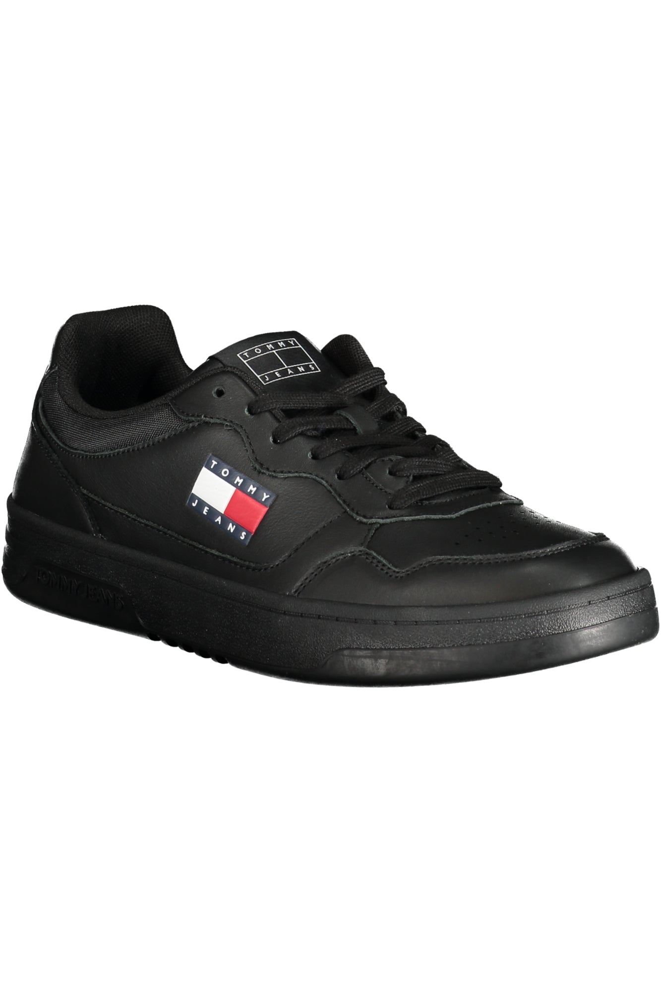 TOMMY HILFIGER BLACK MEN'S SPORTS SHOES