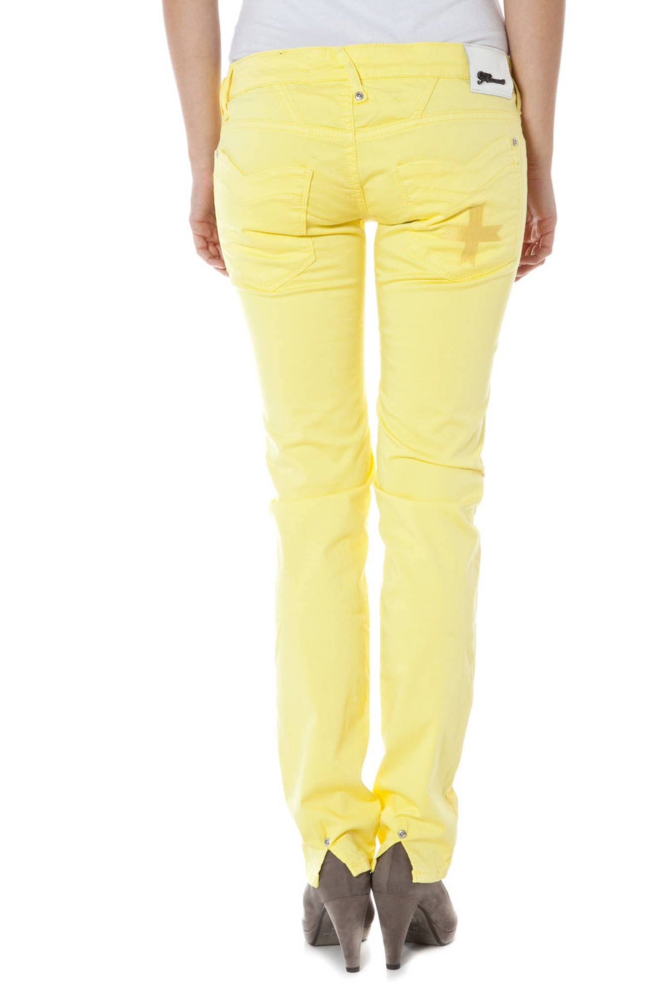 ZUELEMENTS YELLOW WOMAN TROUSERS
