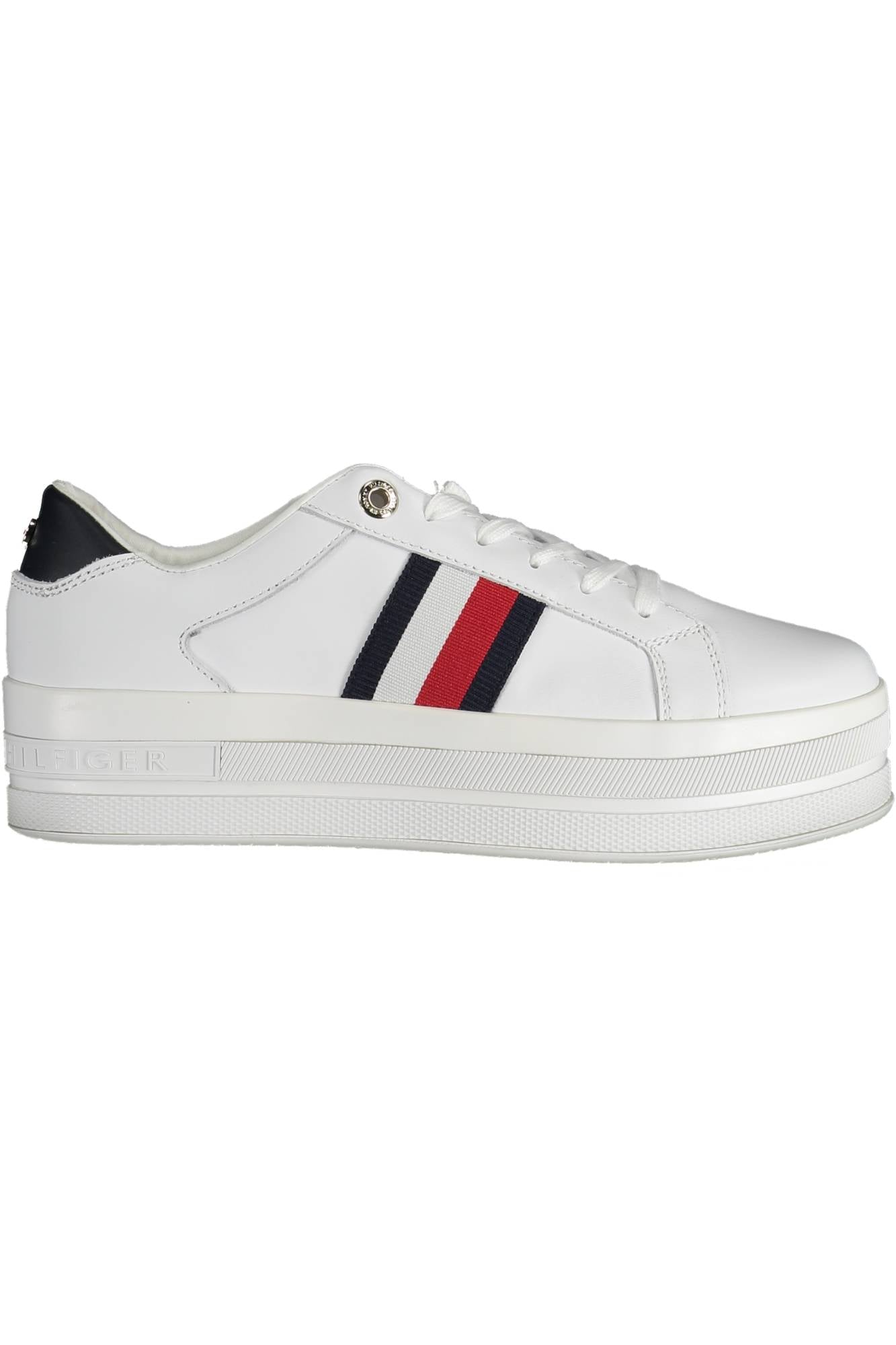 TOMMY HILFIGER WOMEN'S WHITE SPORTS SHOES
