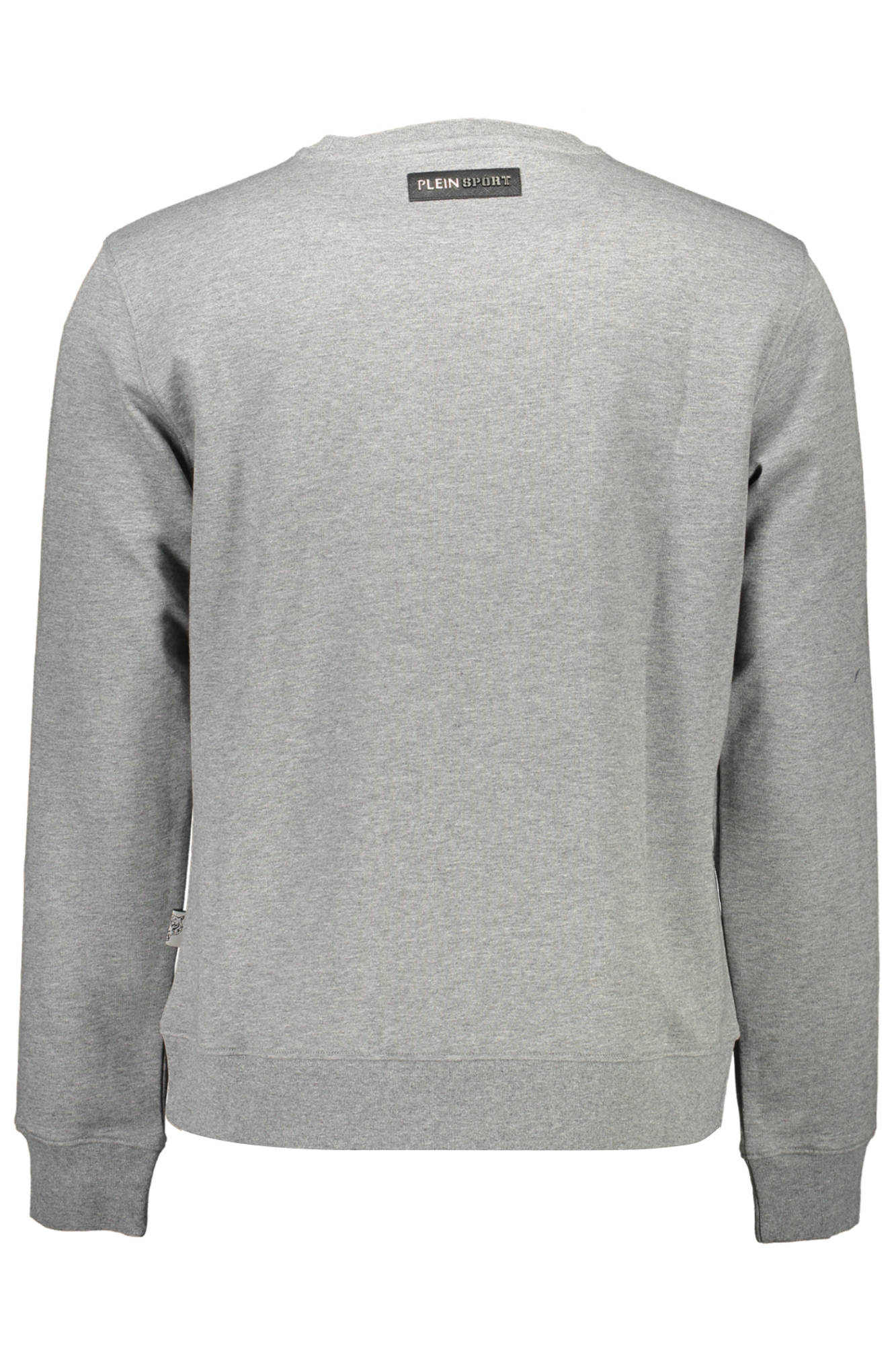 PLEIN SPORT MEN'S ZIP-FREE SWEATSHIRT GREY