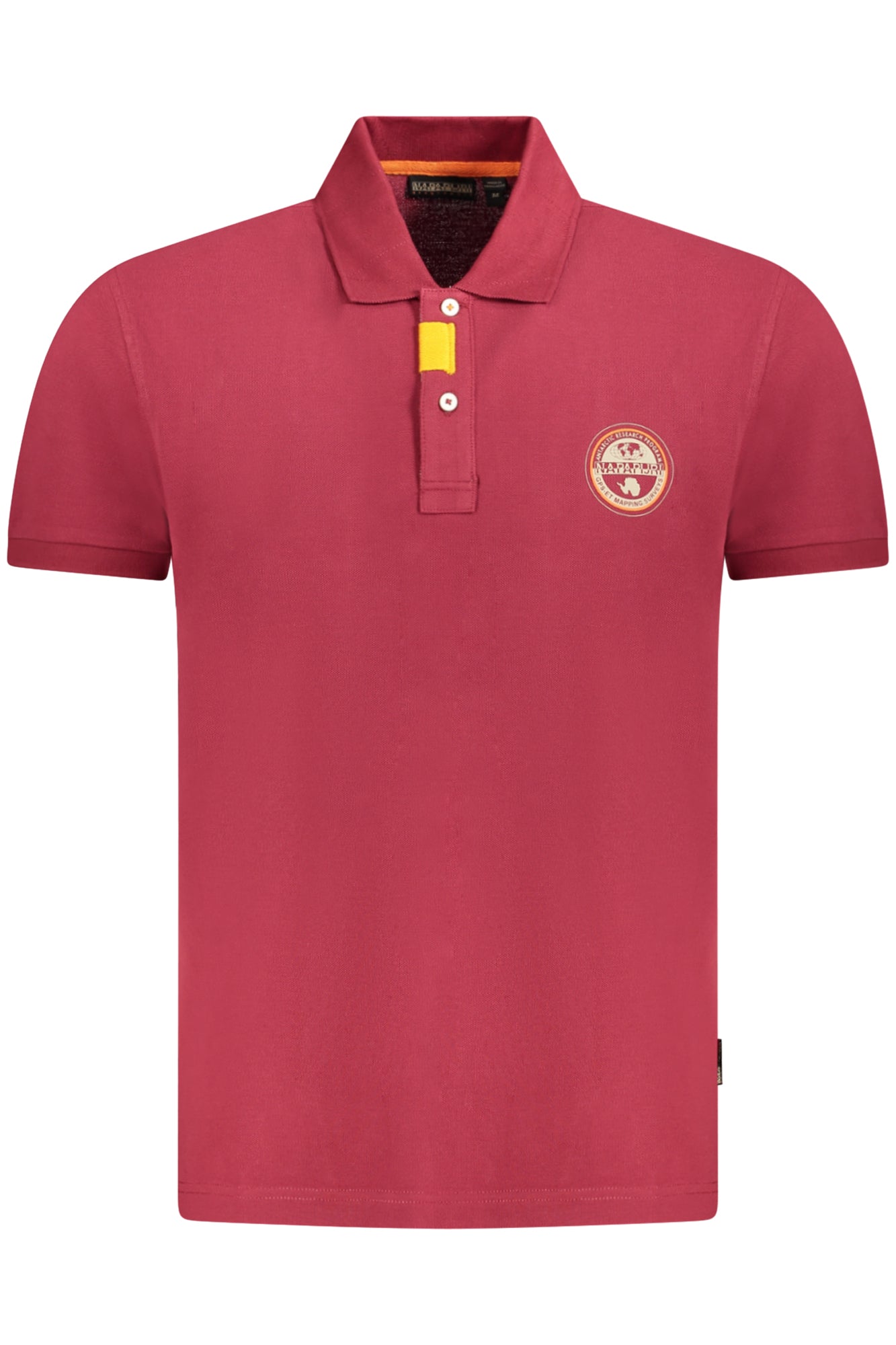 NAPAPIJRI MEN'S SHORT SLEEVE POLO SHIRT RED