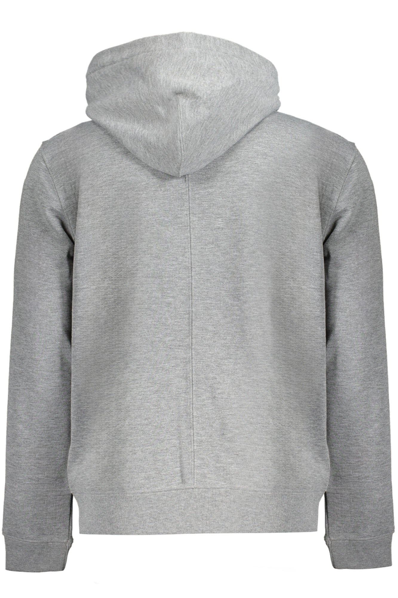 CALVIN KLEIN MEN'S ZIP-UP SWEATSHIRT GREY