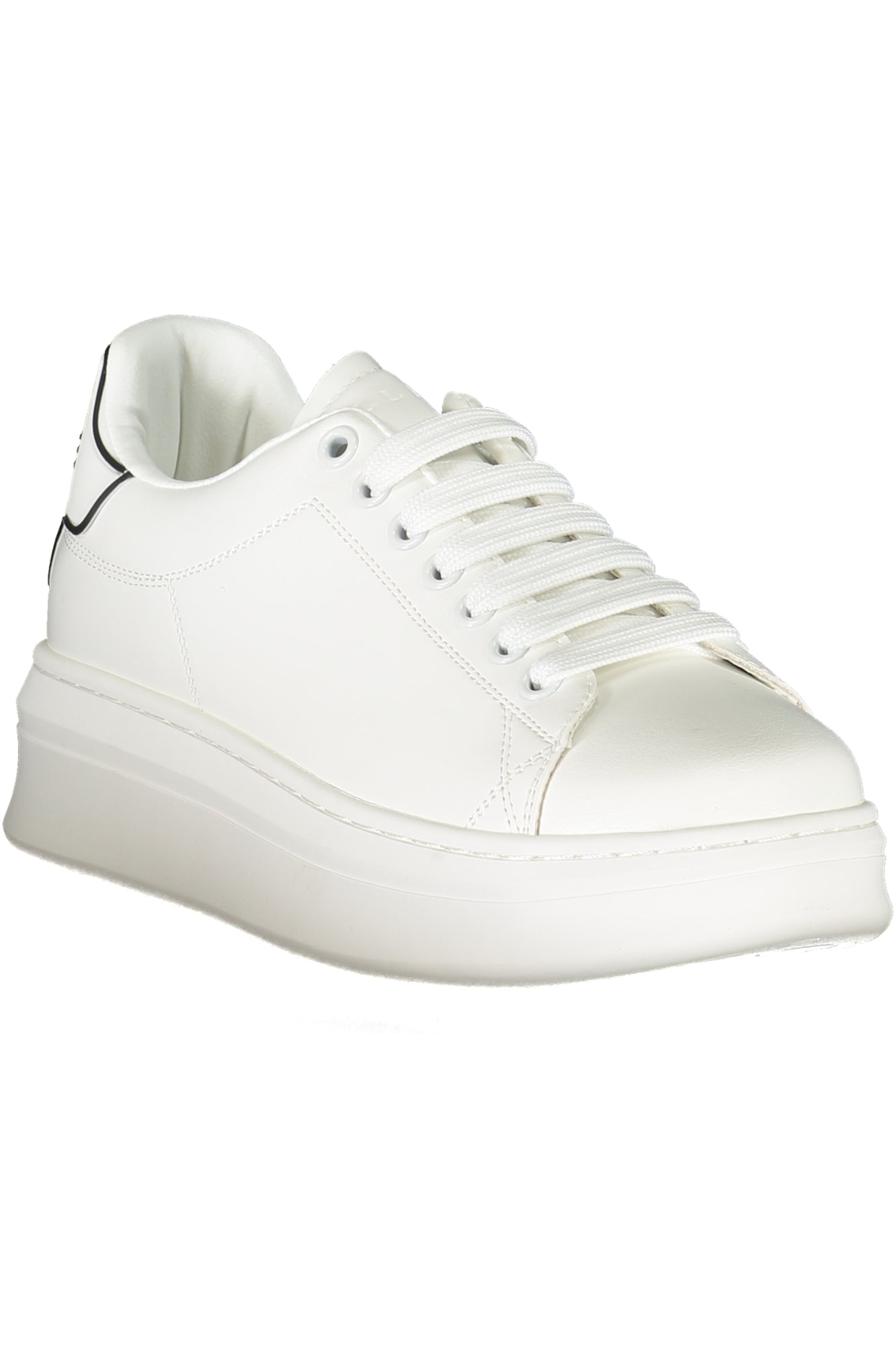 GAELLE PARIS WHITE WOMEN'S SPORTS SHOES