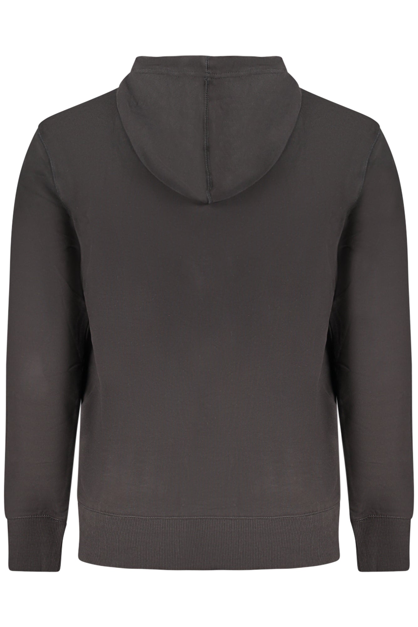 CALVIN KLEIN MEN'S BLACK ZIP-UP SWEATSHIRT