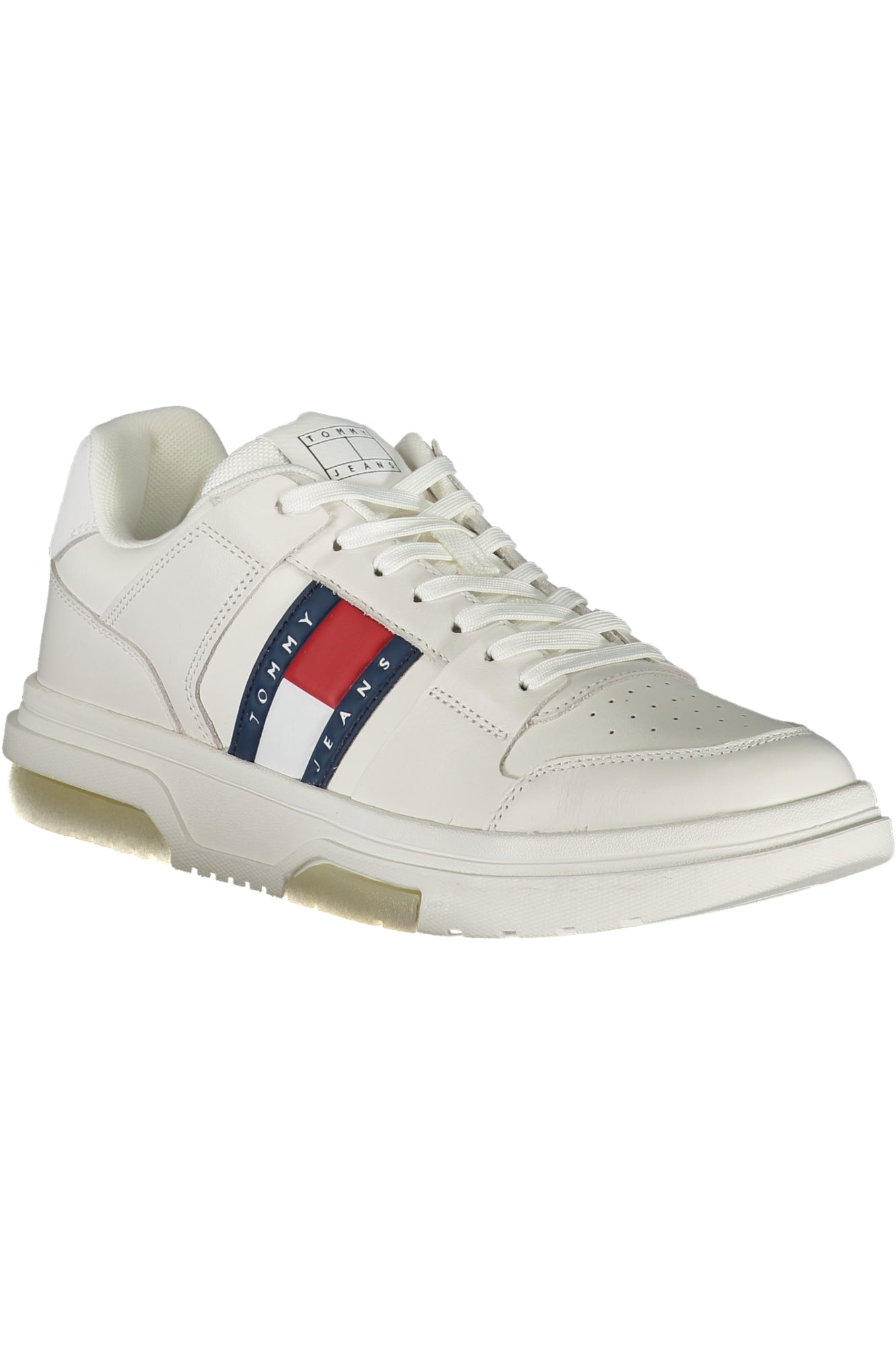 TOMMY HILFIGER MEN'S WHITE SPORTS SHOES