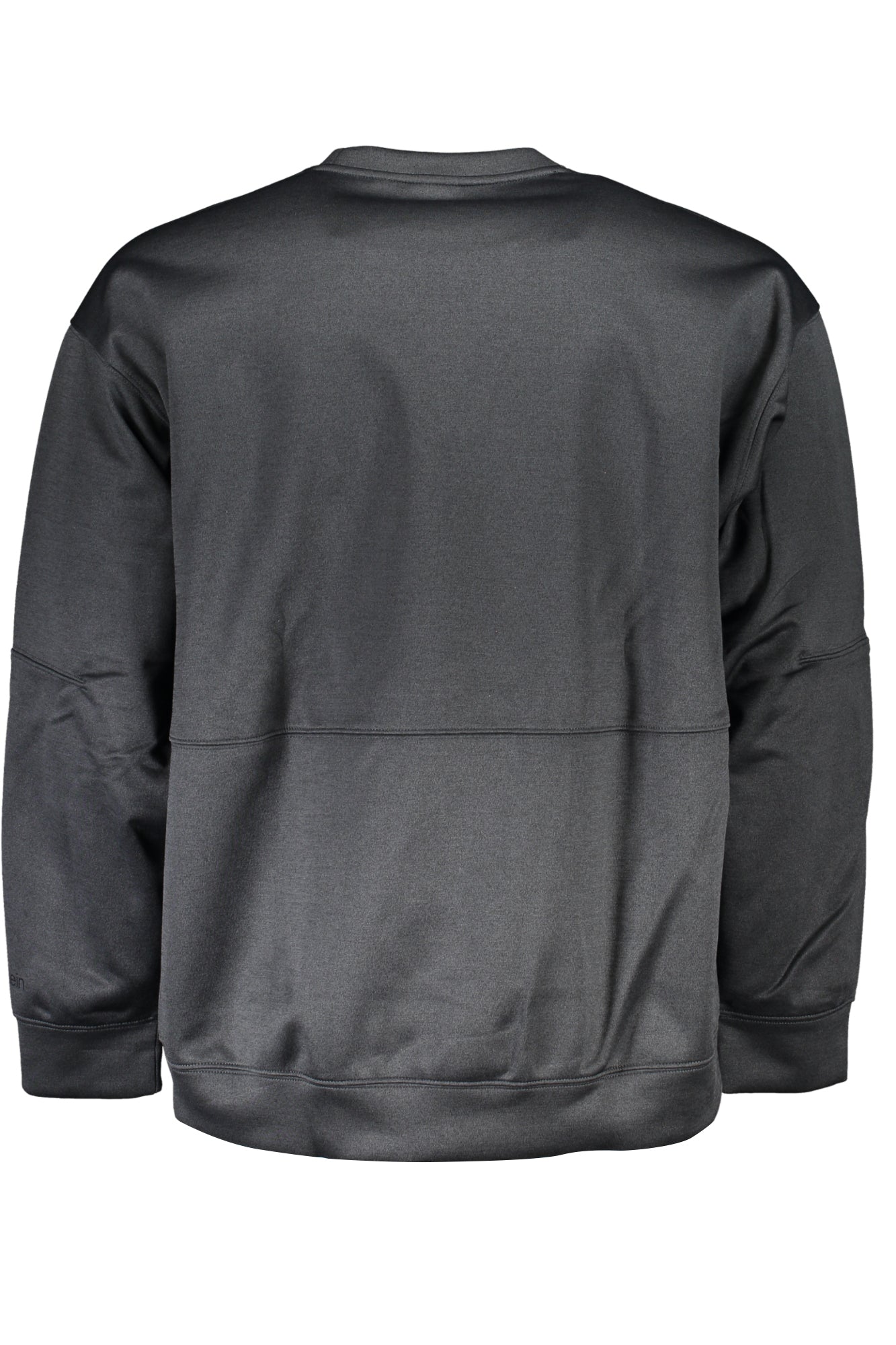 CALVIN KLEIN MEN'S BLACK ZIPLESS SWEATSHIRT