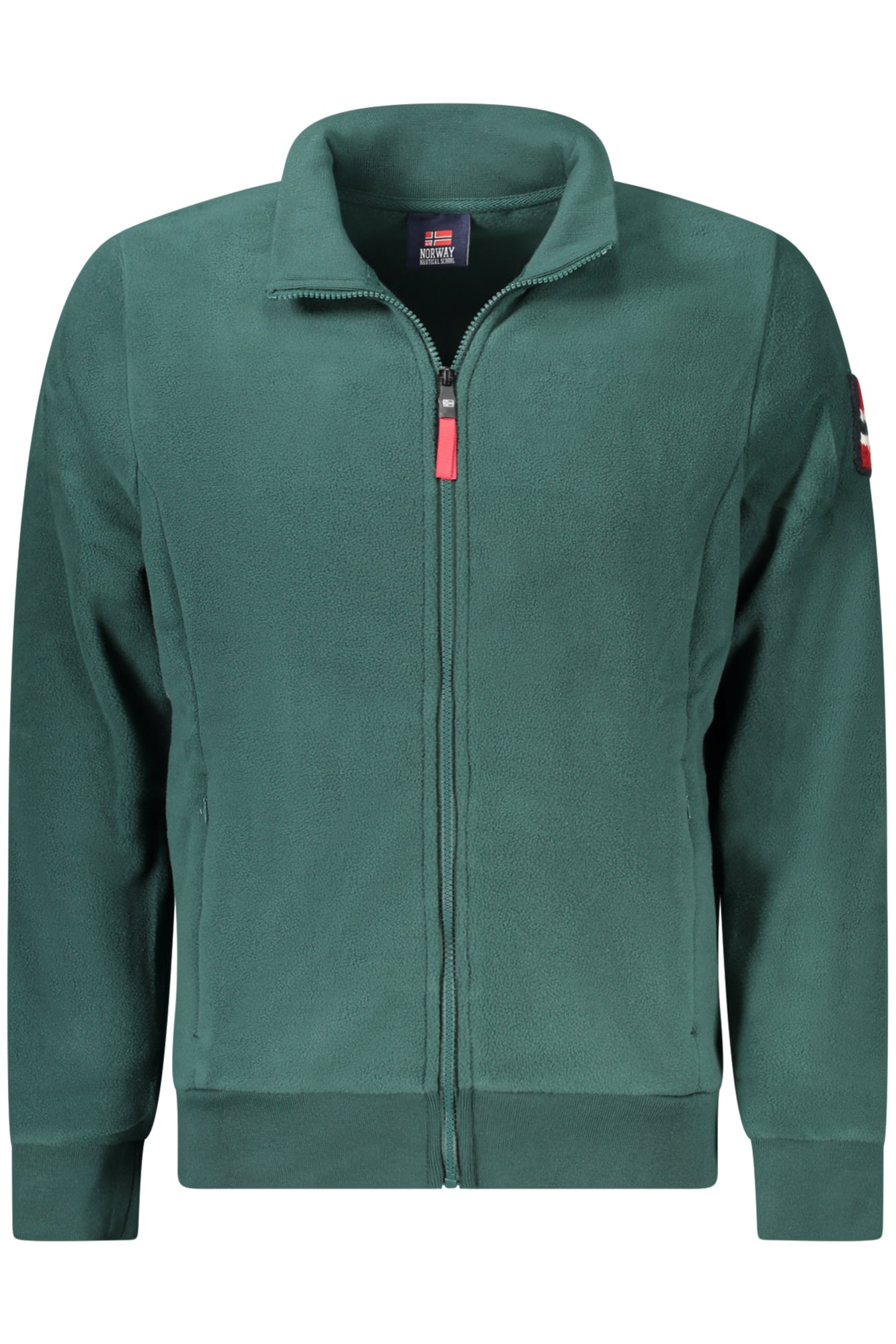 NORWAY 1963 MEN'S GREEN ZIP-UP SWEATSHIRT