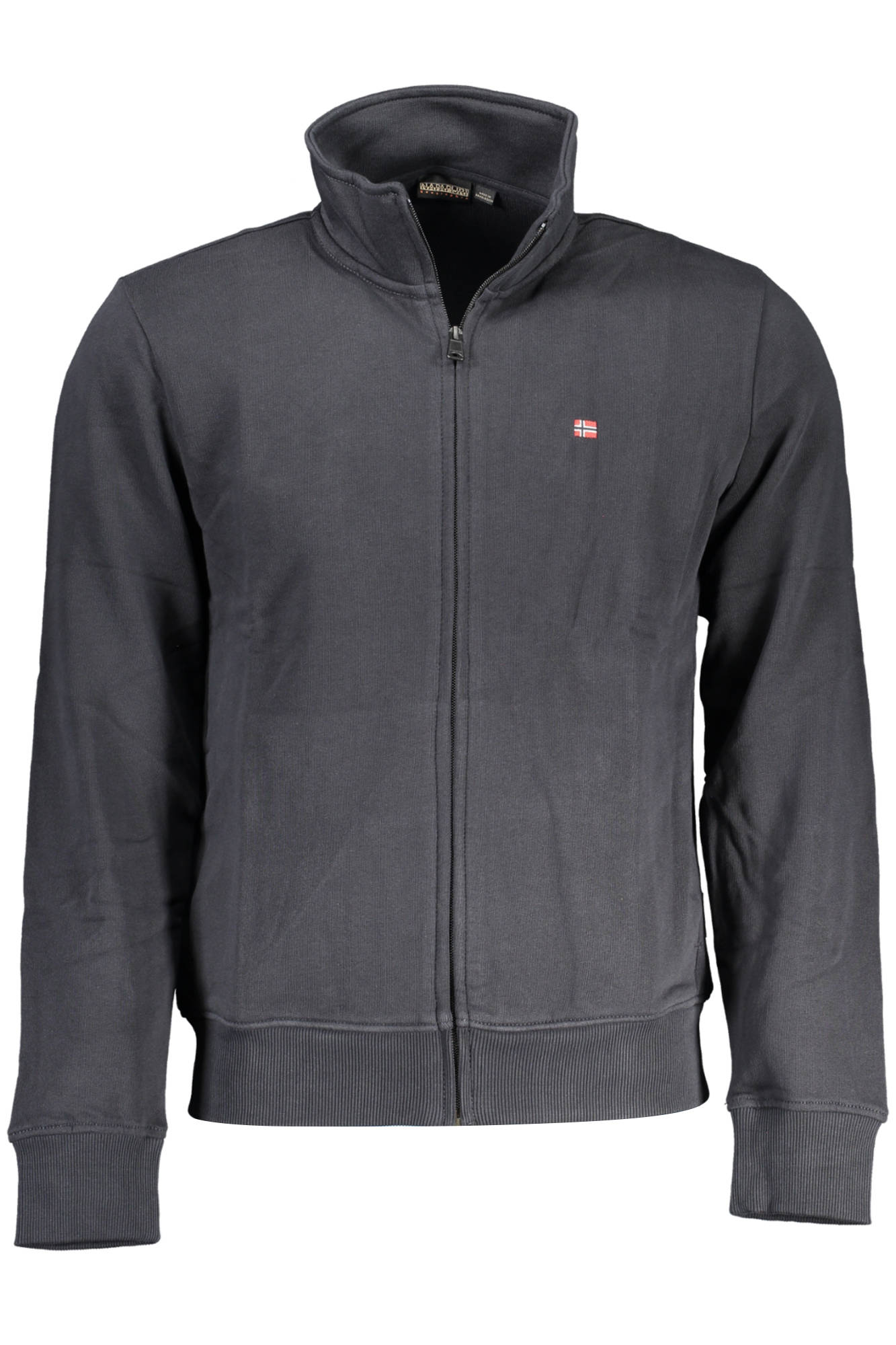 NAPAPIJRI MEN'S ZIP-UP SWEATSHIRT BLACK