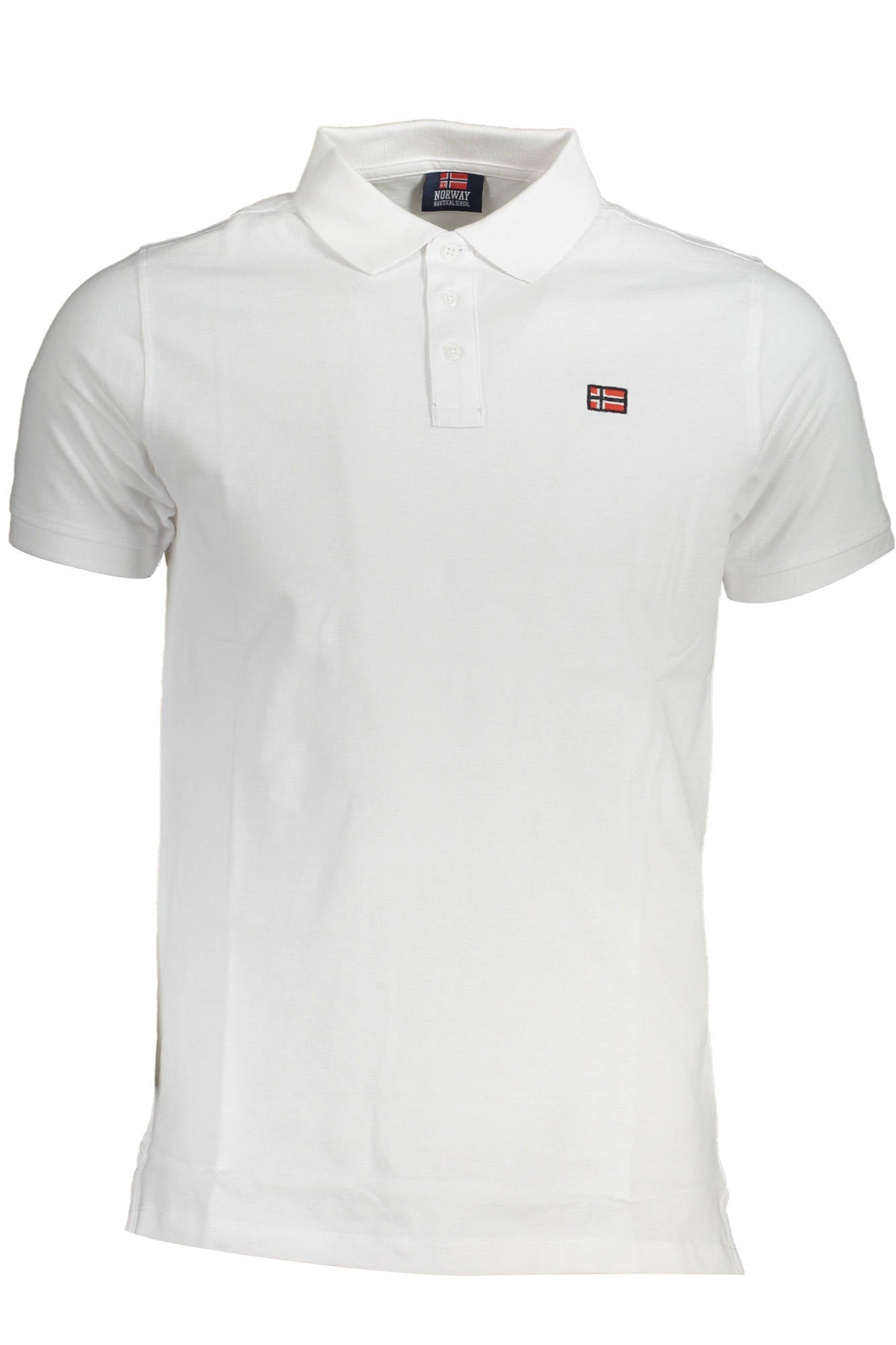 NORWAY 1963 MEN'S SHORT SLEEVE POLO WHITE