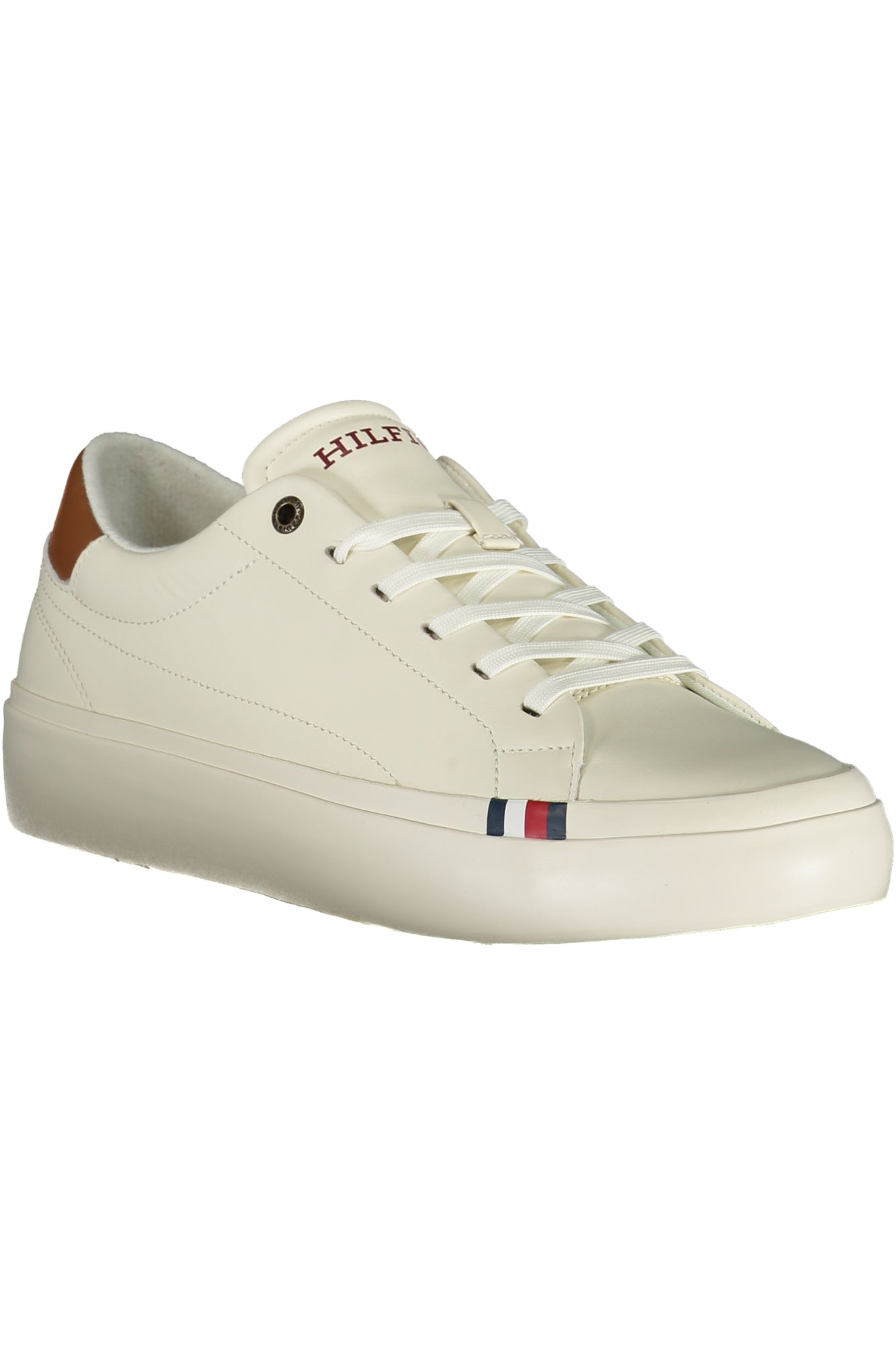 TOMMY HILFIGER MEN'S WHITE SPORTS SHOES