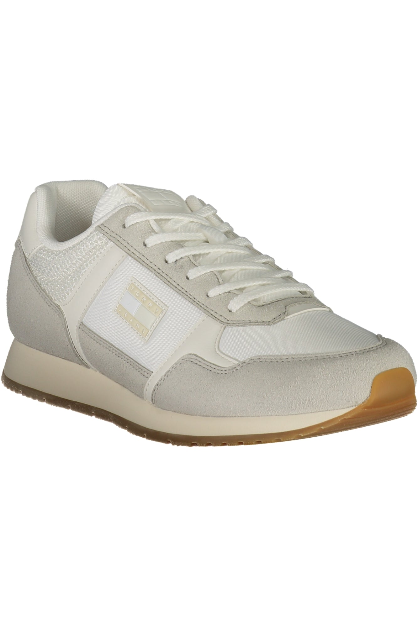 TOMMY HILFIGER MEN'S WHITE SPORTS SHOES