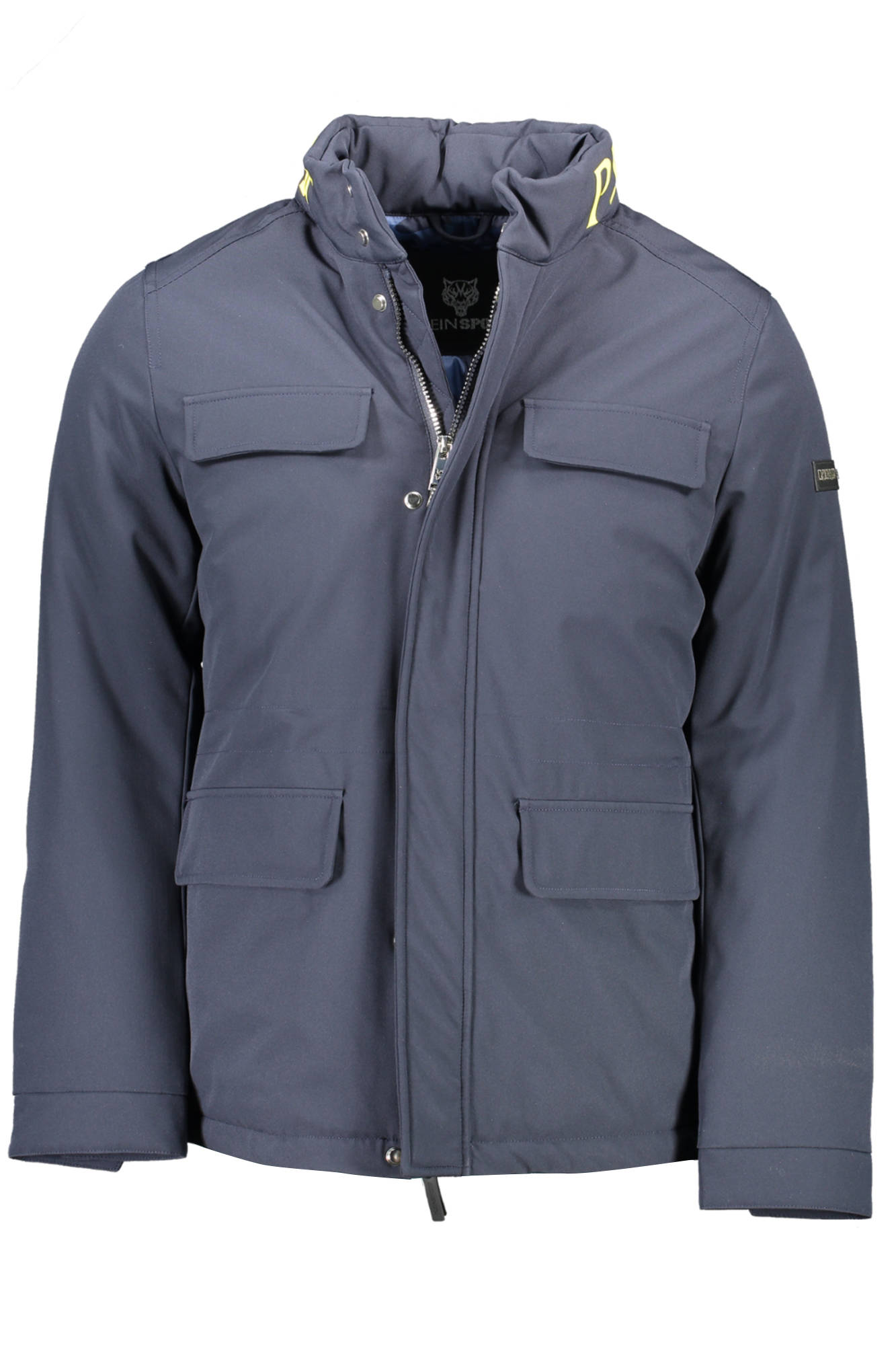 PLEIN SPORT BLUE MEN'S JACKET