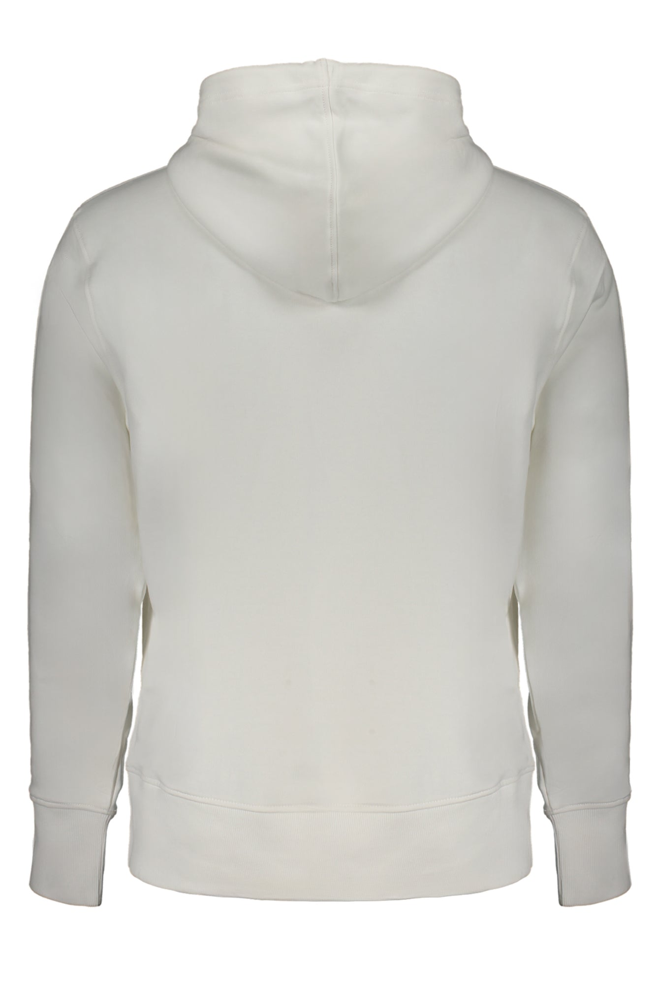 CALVIN KLEIN MEN'S WHITE ZIPLESS SWEATSHIRT