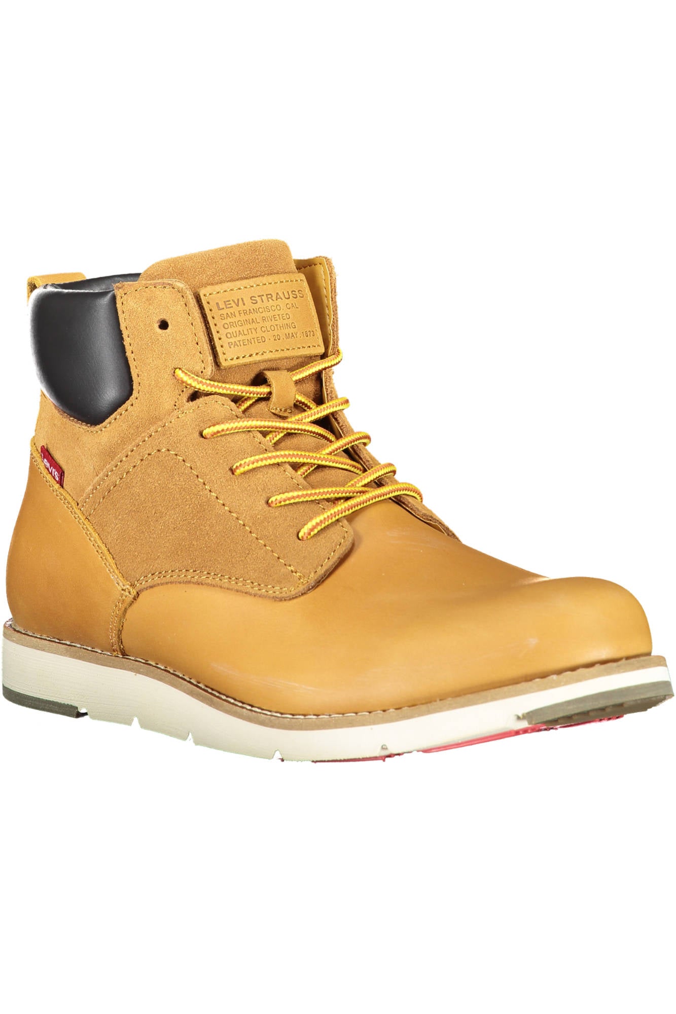 LEVI'S MEN'S BEIGE BOOTS SHOES